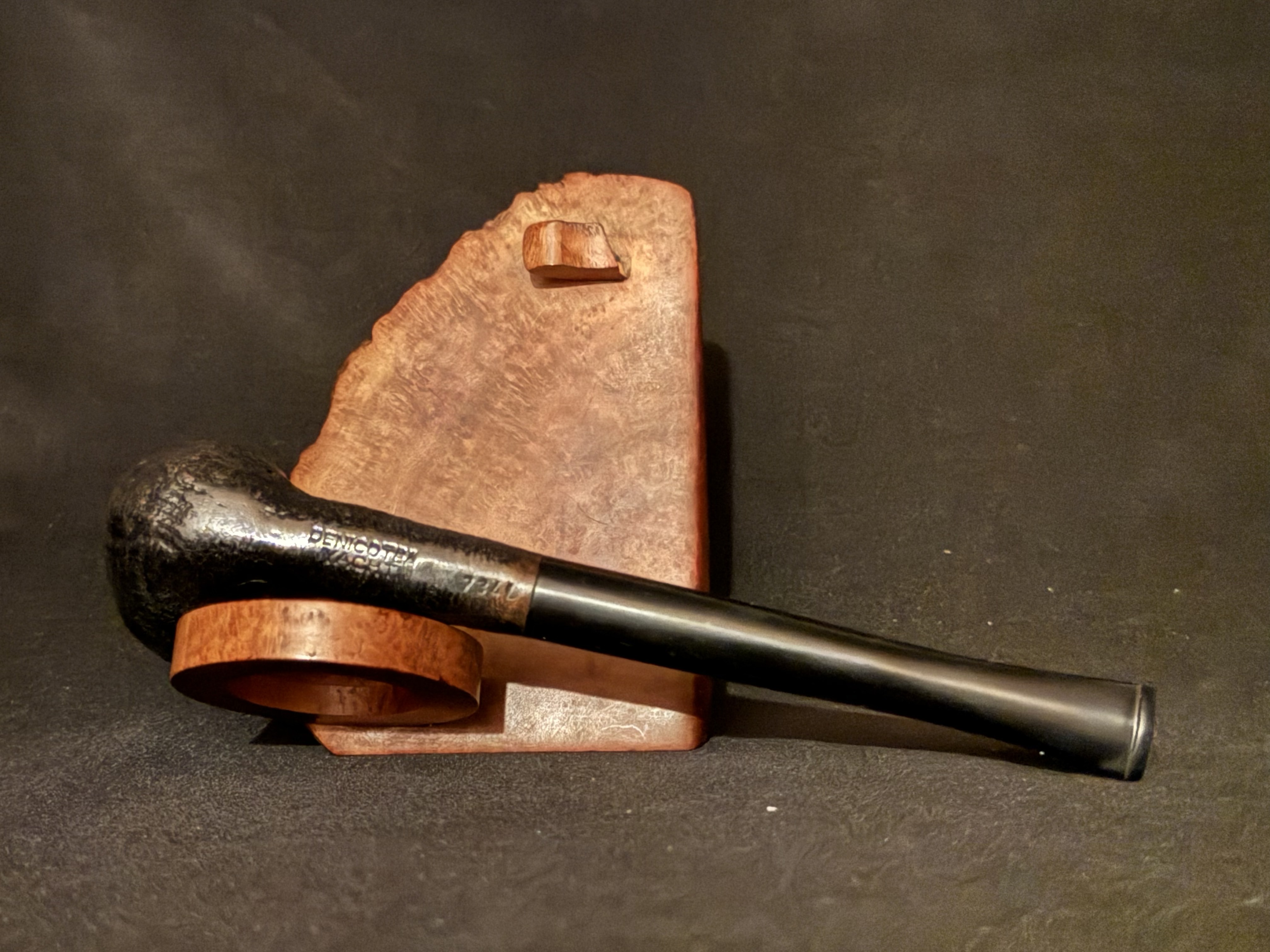 Denicotea Yacht 734 L Dublin Pipe - Meerschaum Insert Missing 8