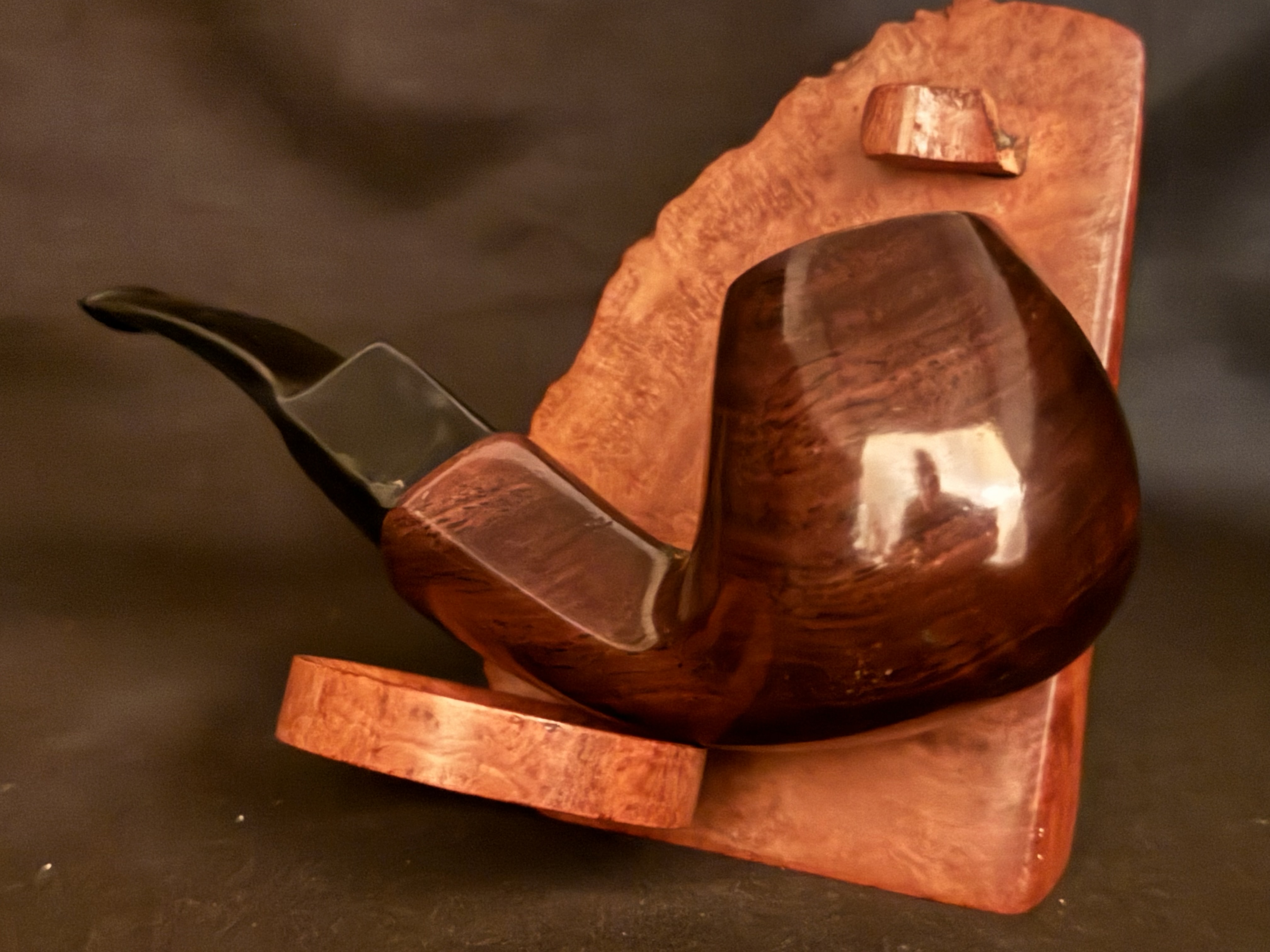 A.B. Donovean Bent Billiard Estate Pipe 7