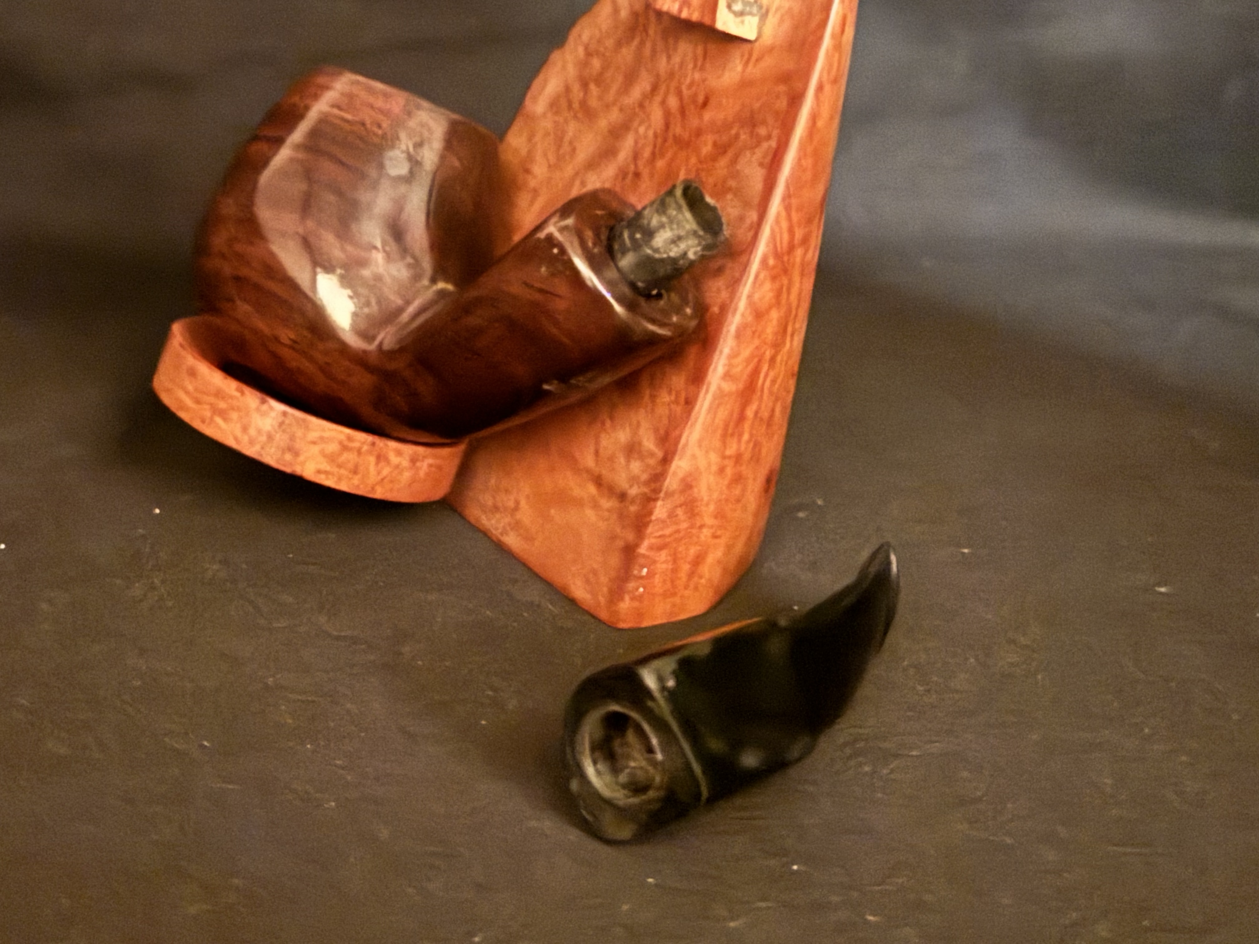 A.B. Donovean Bent Billiard Estate Pipe 9