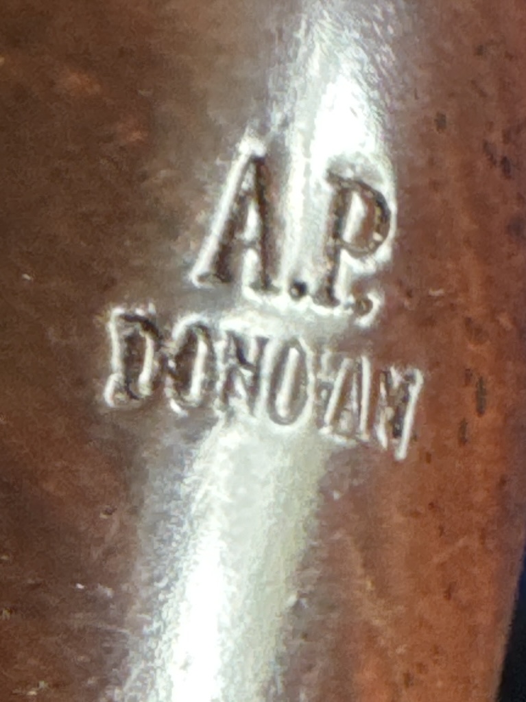 A.B. Donovean Bent Billiard Estate Pipe 10