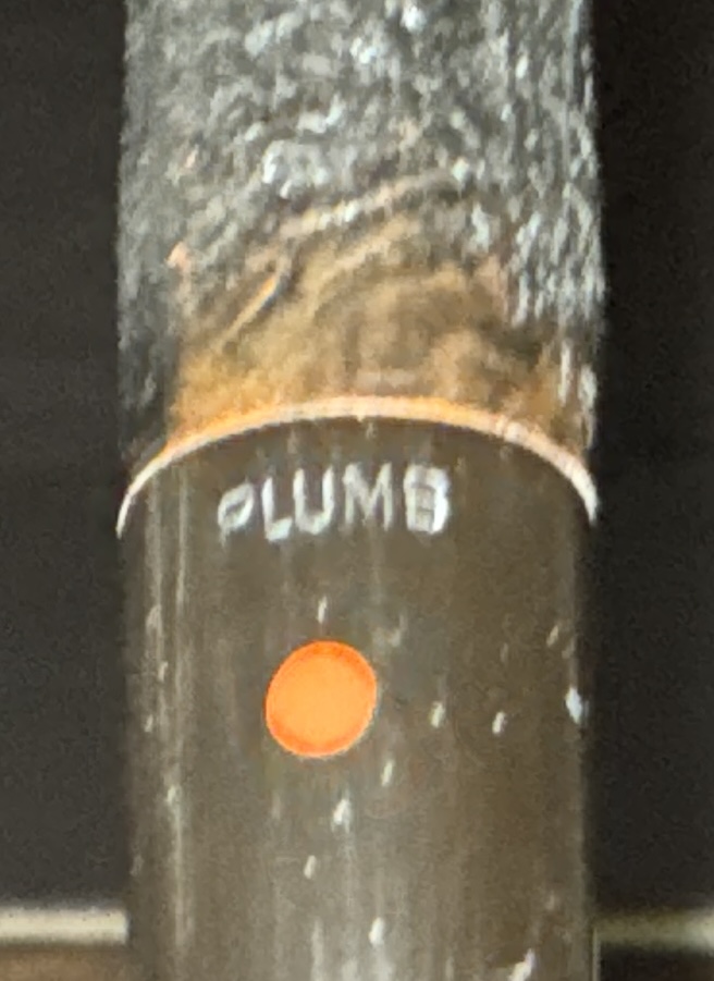 Dr Plumb Super 1S Dark Straight Sandblast Billiard Estate Pipe 10