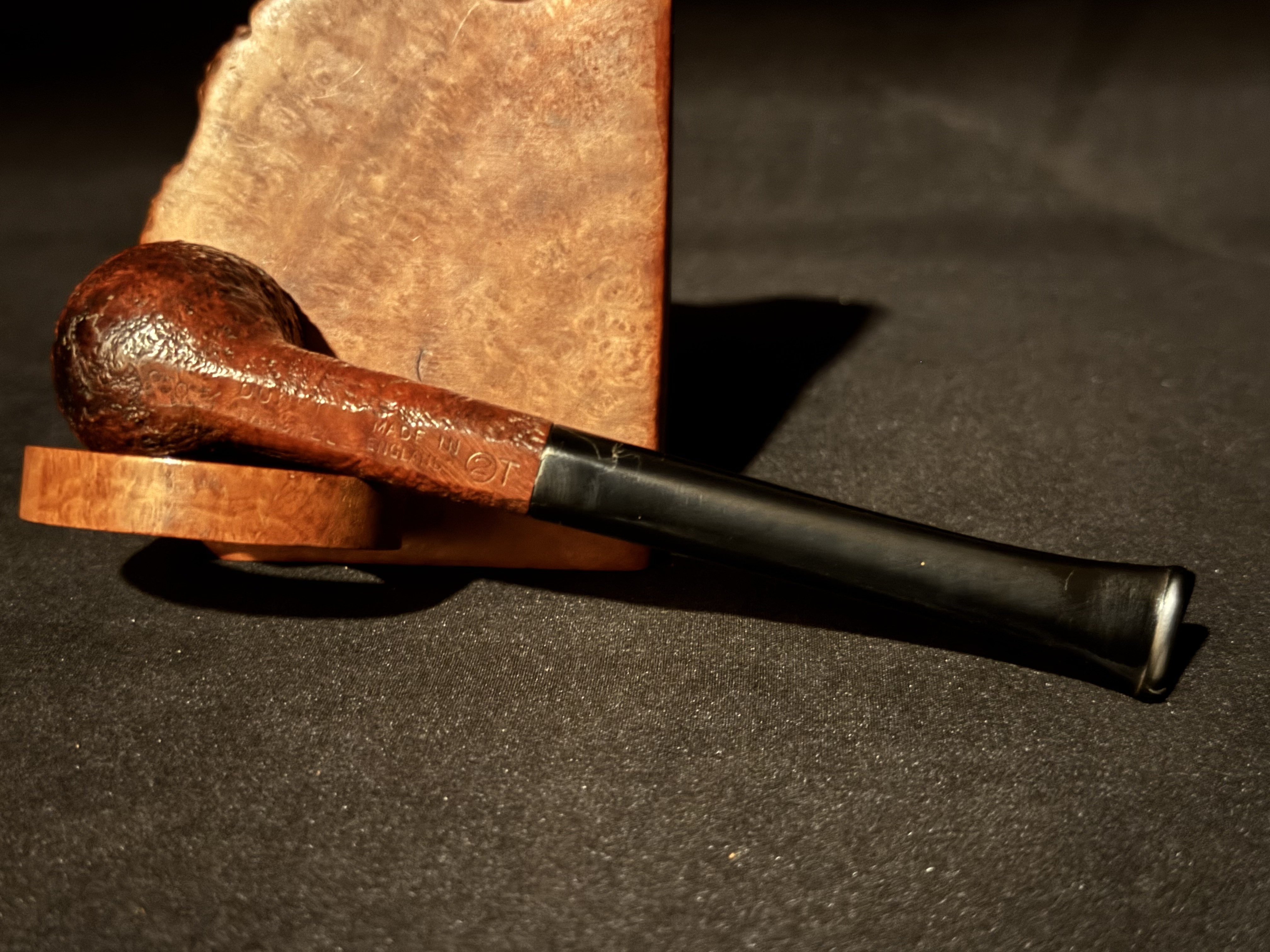 Dunhill Tanshell 250 Straight Billiard Estate Pipe, F/T Grade, 1962 6