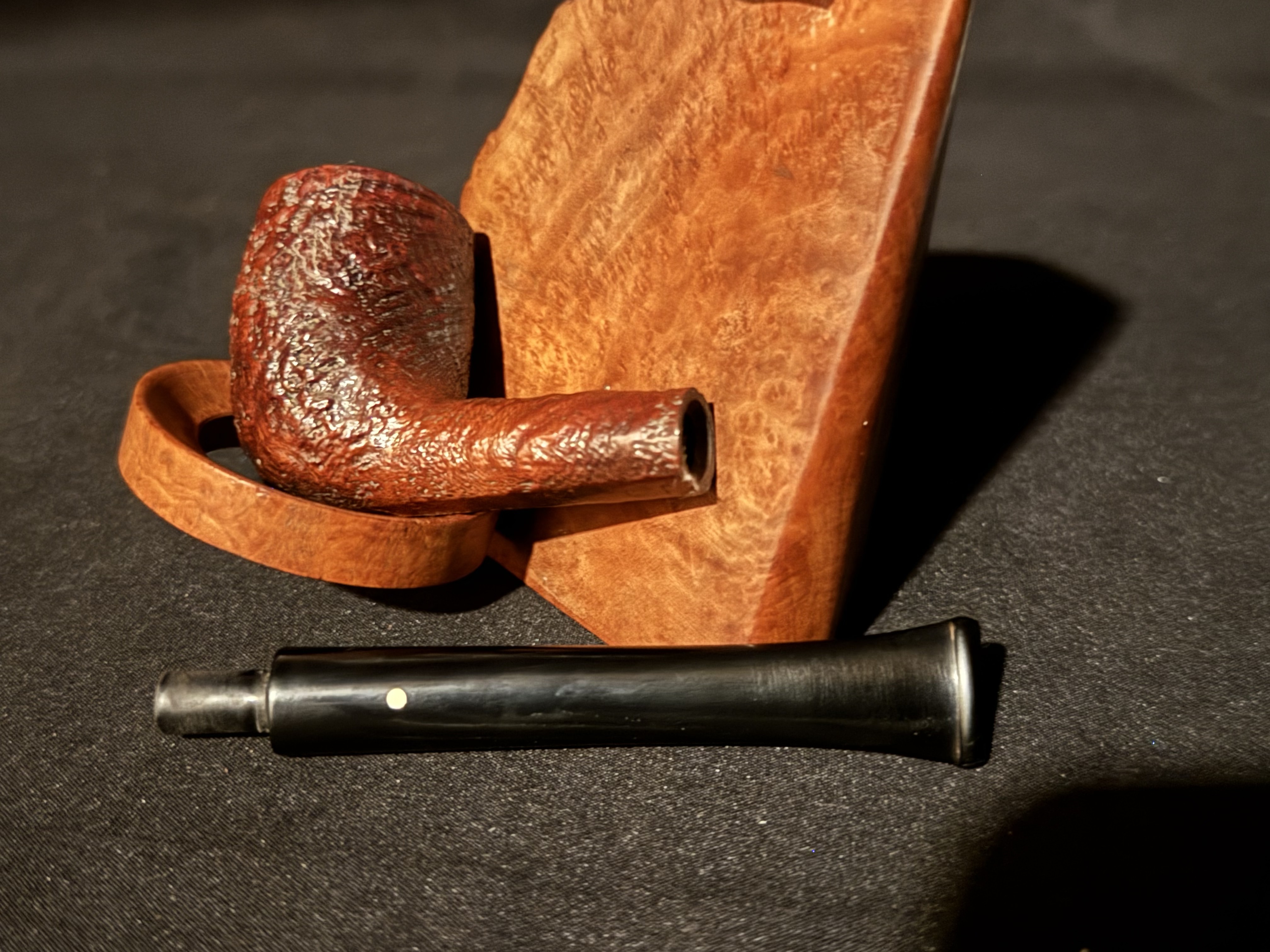 Dunhill Tanshell 250 Straight Billiard Estate Pipe, F/T Grade, 1962 9
