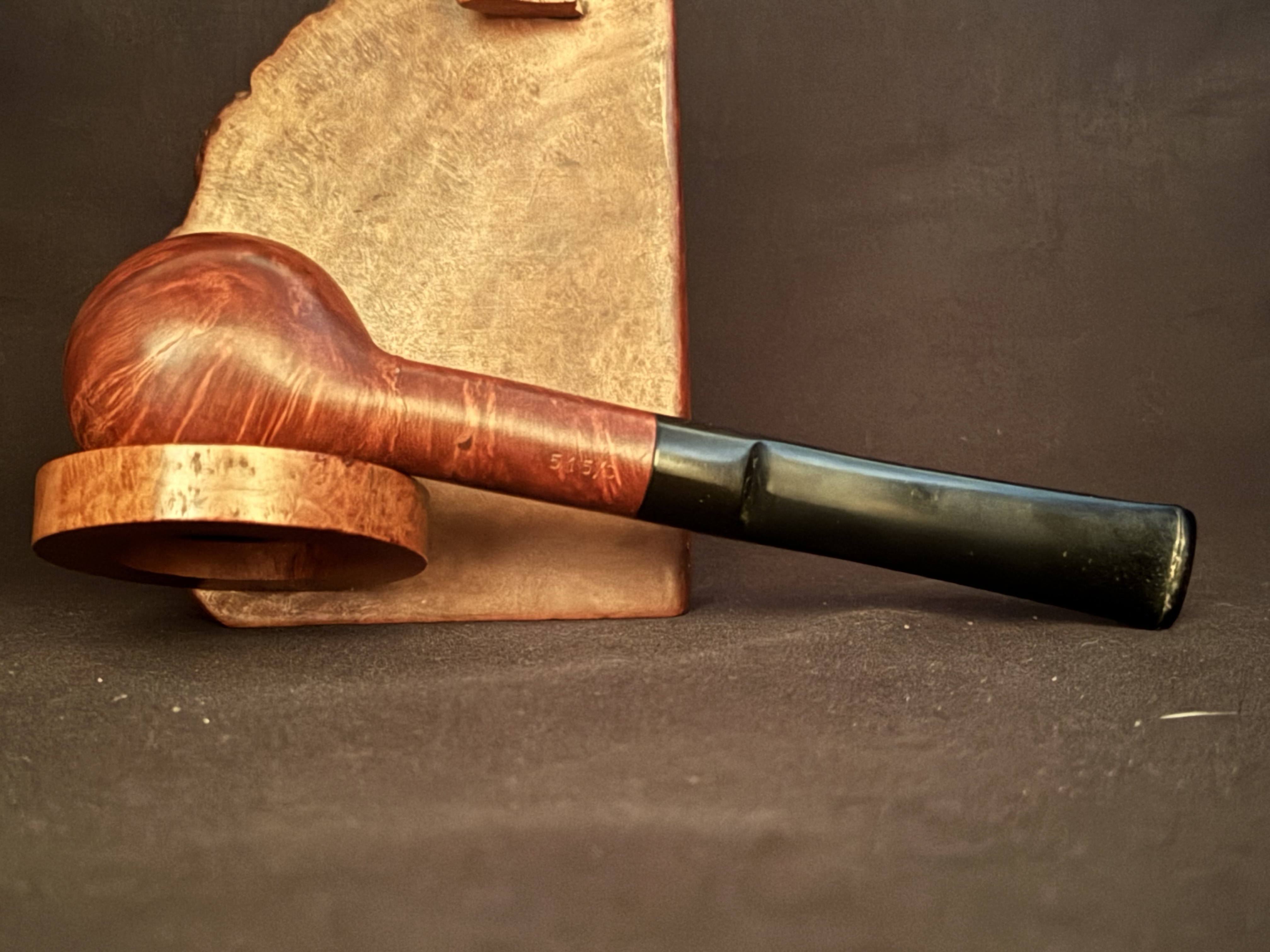 Egra Bruyere Capri 515/8, Vulcanite Saddle Stem, Estate Pipe 6