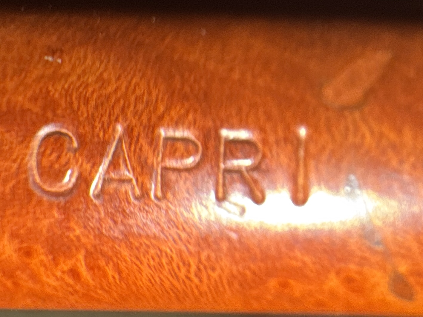 Egra Bruyere Capri 515/8, Vulcanite Saddle Stem, Estate Pipe 10