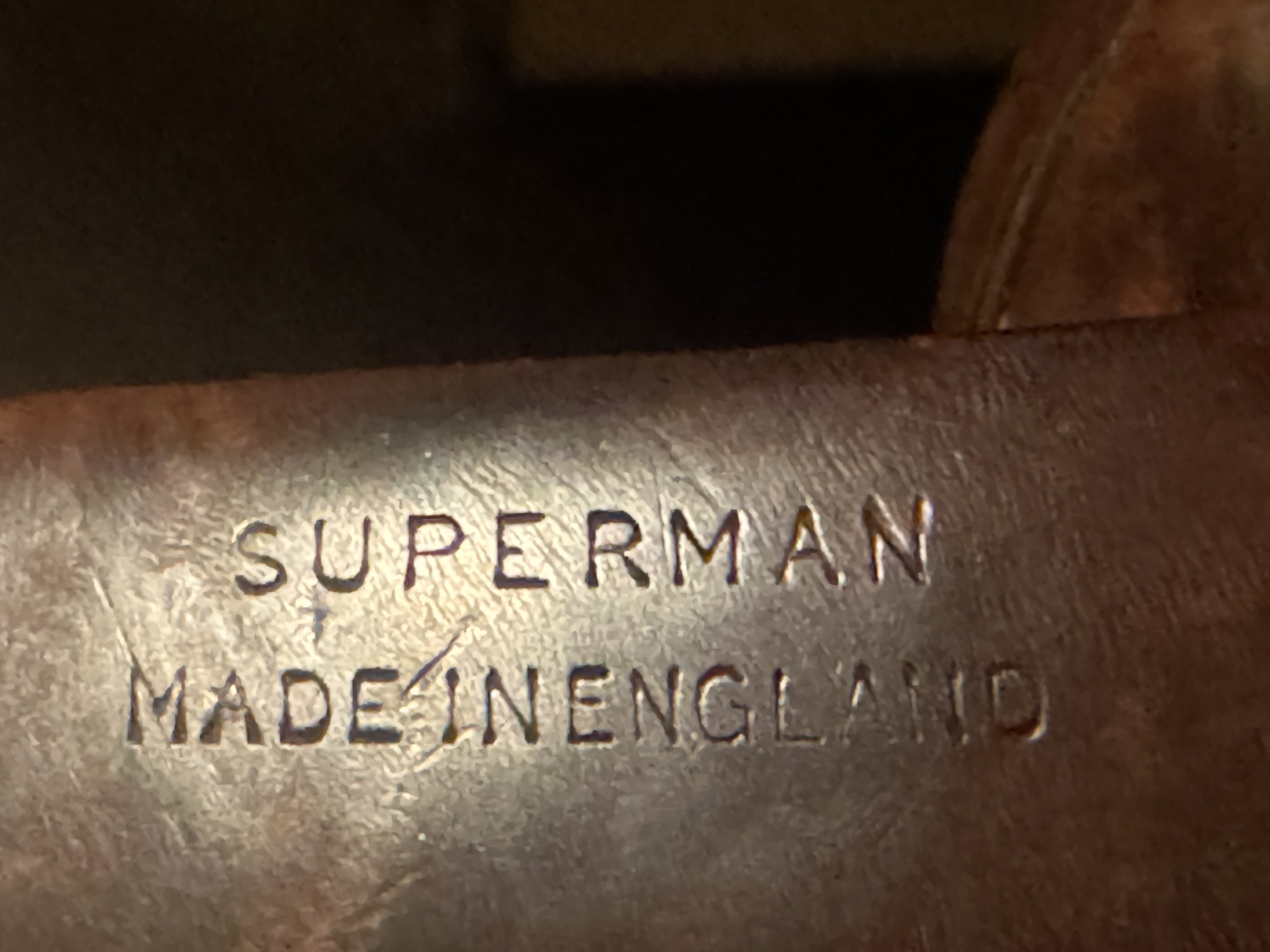 Aristocrat London Made Superman Bulldog Estate Pipe - Smooth Briar, Bent, Vulcanite Saddle Stem 2
