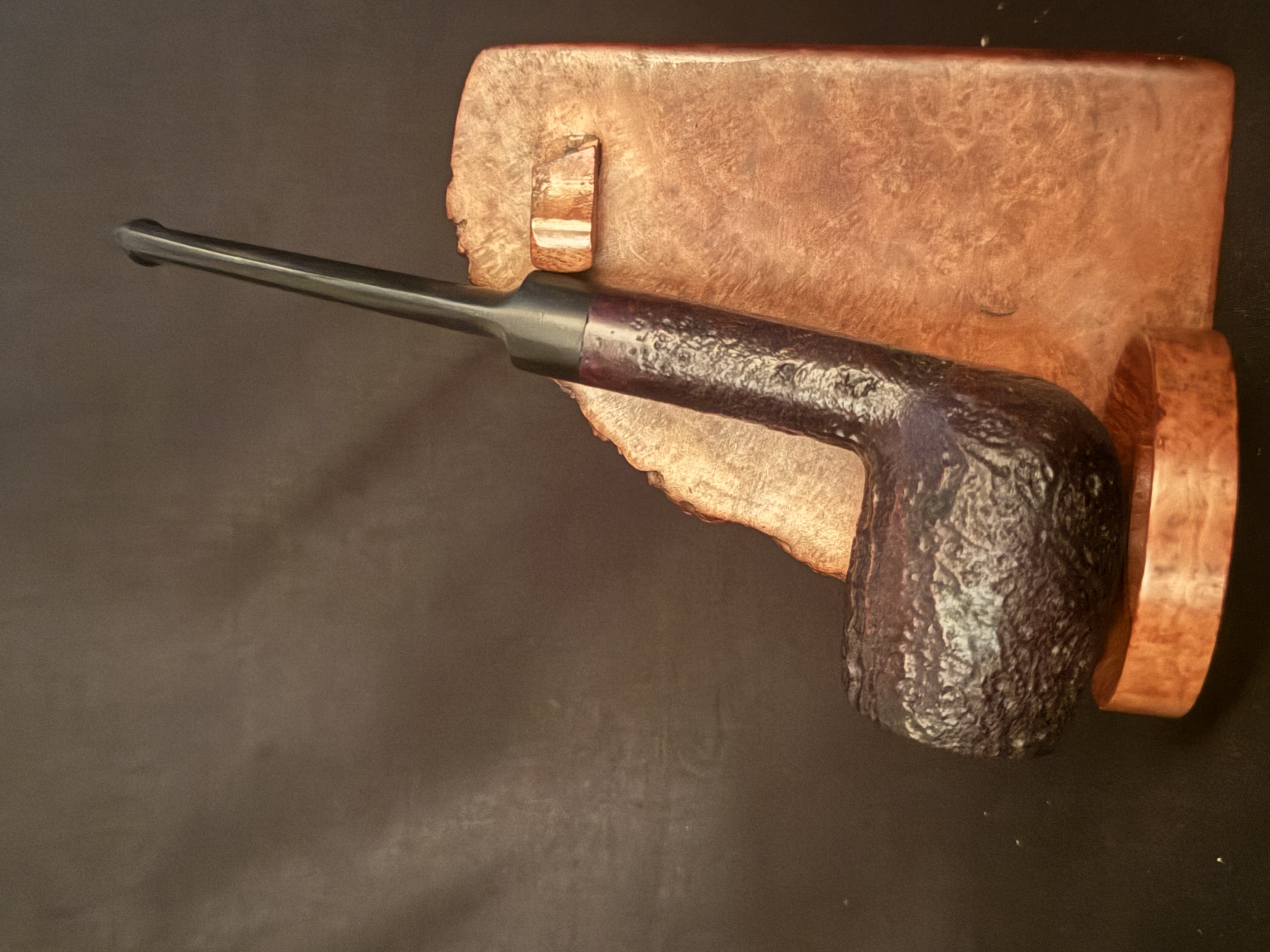 Farway London 534 Classic Sandblast Straight Billiard Estate Pipe