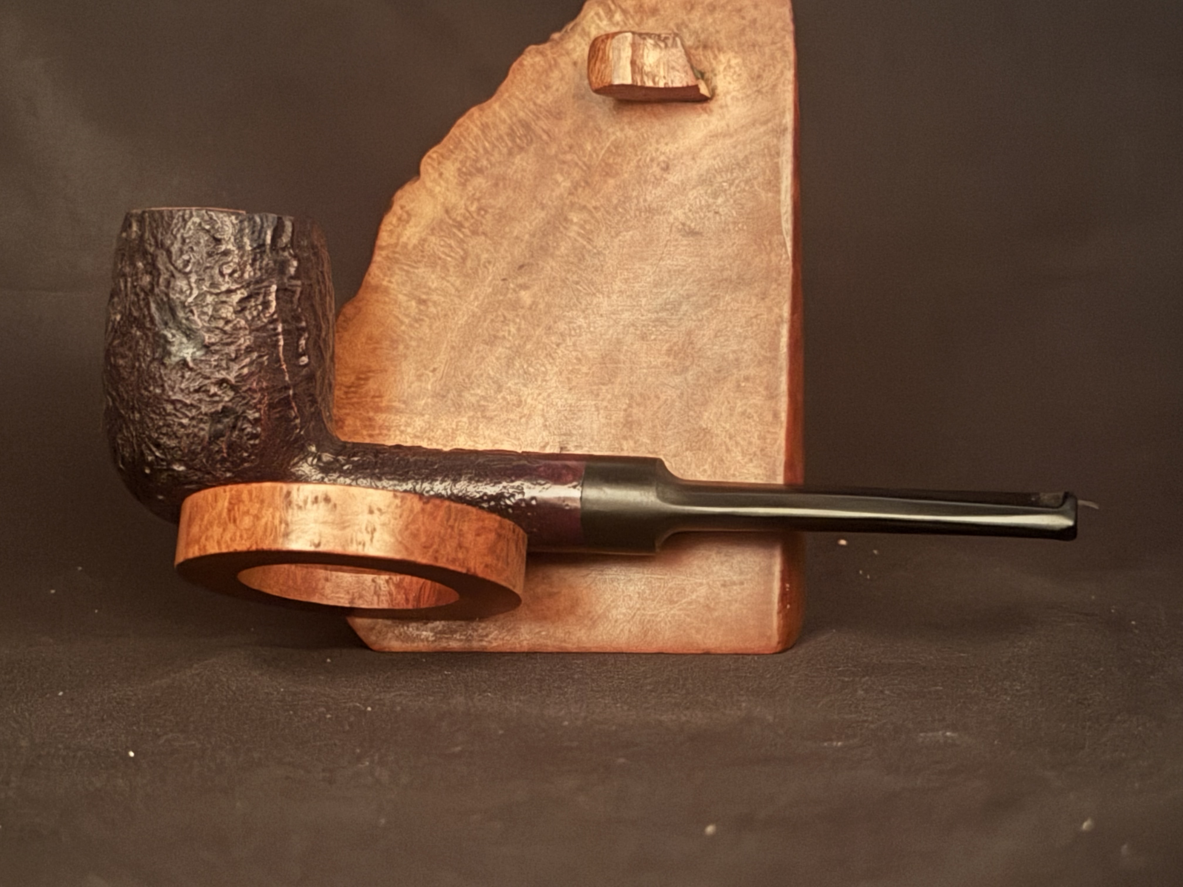 Farway London 534 Classic Sandblast Straight Billiard Estate Pipe 3