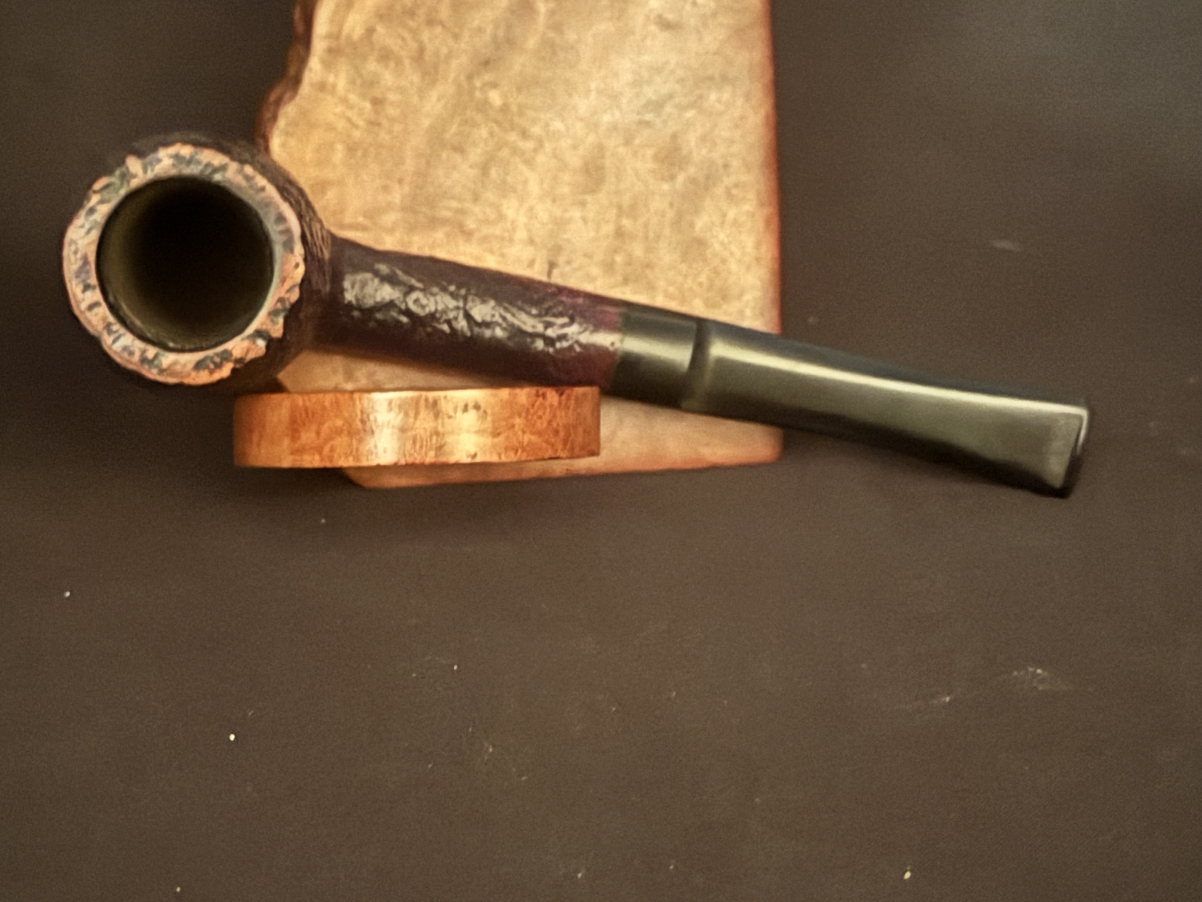 Farway London 534 Classic Sandblast Straight Billiard Estate Pipe 5