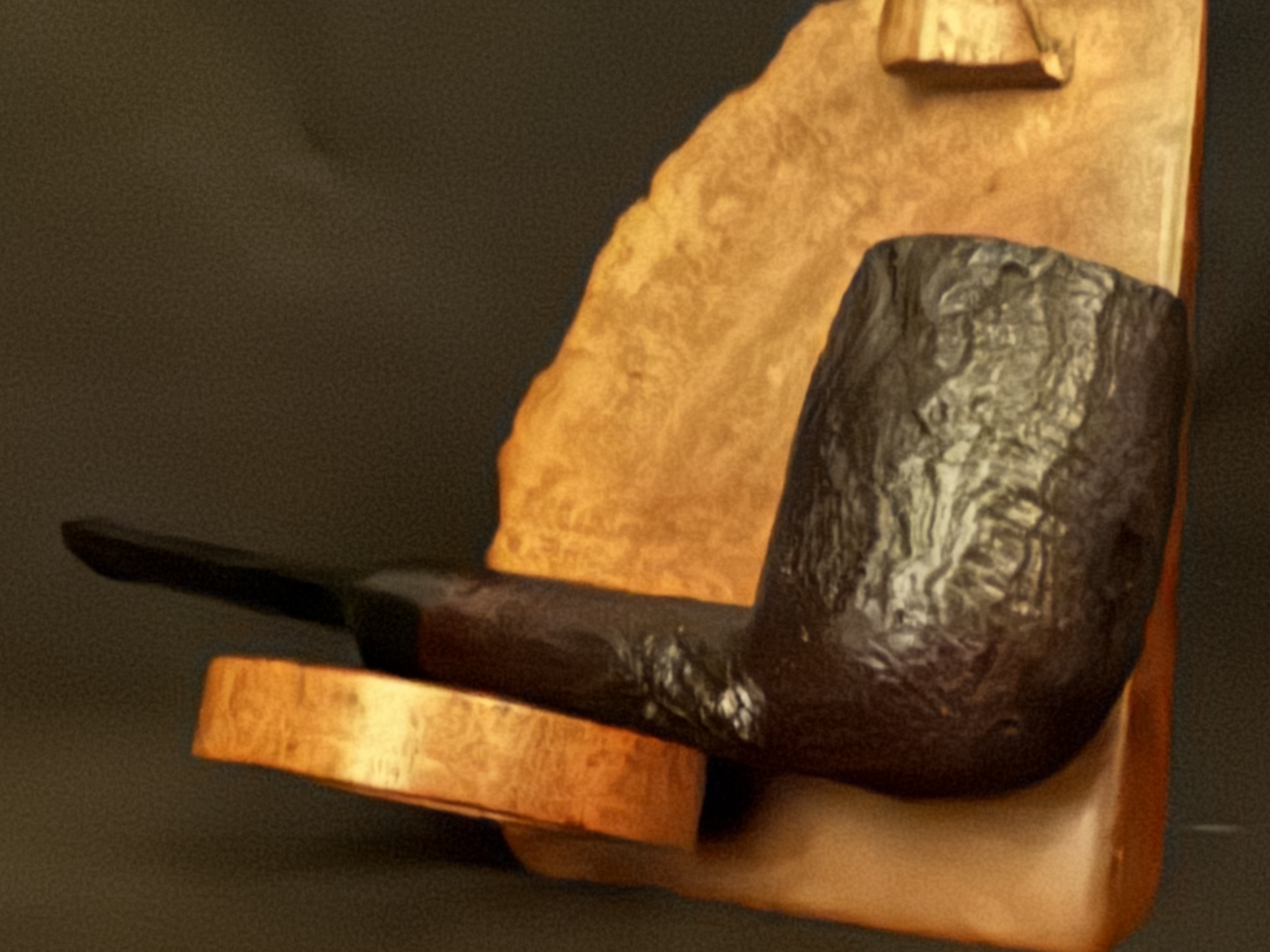 Farway London 534 Classic Sandblast Straight Billiard Estate Pipe 7