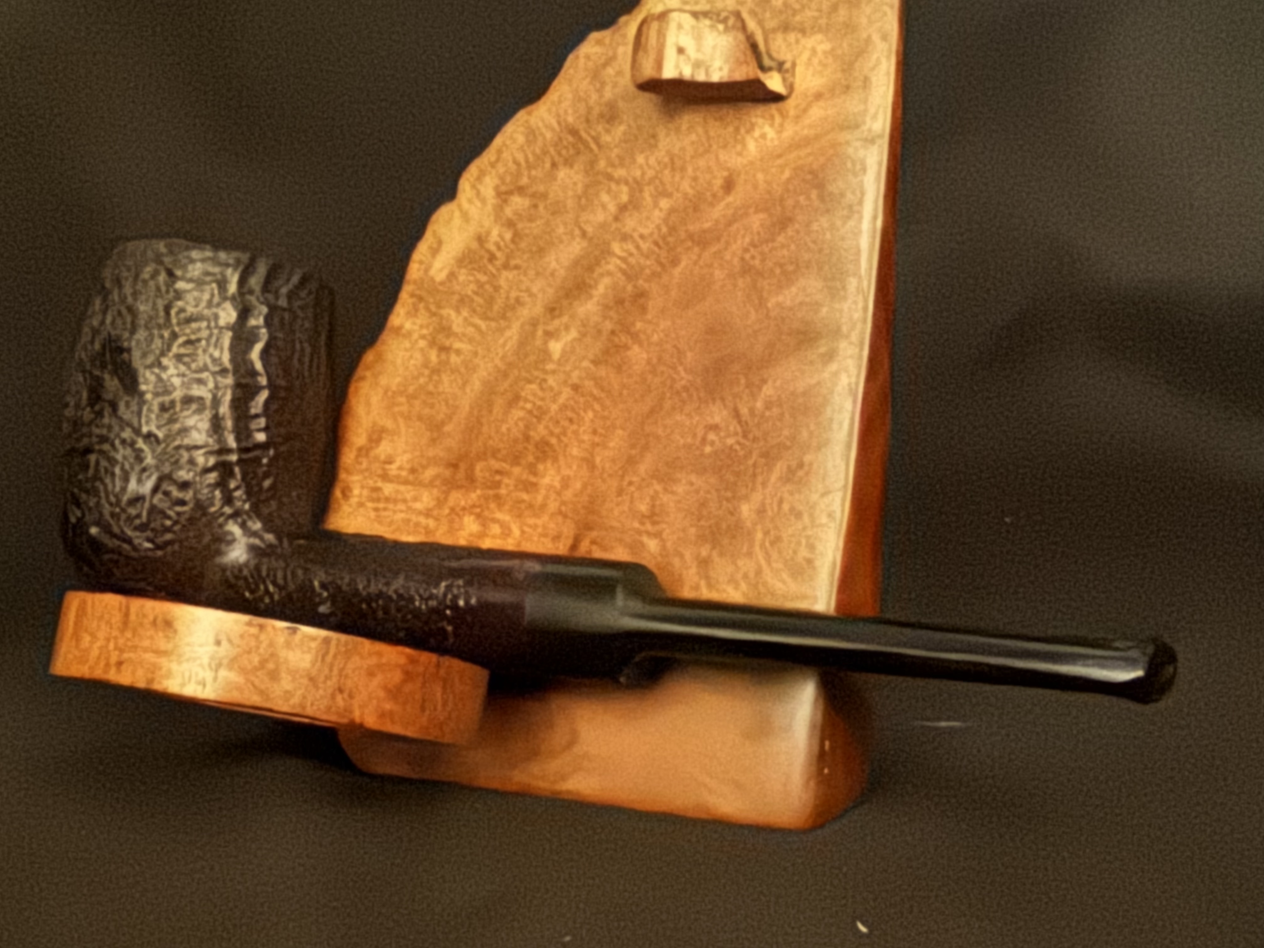 Farway London 534 Classic Sandblast Straight Billiard Estate Pipe 8