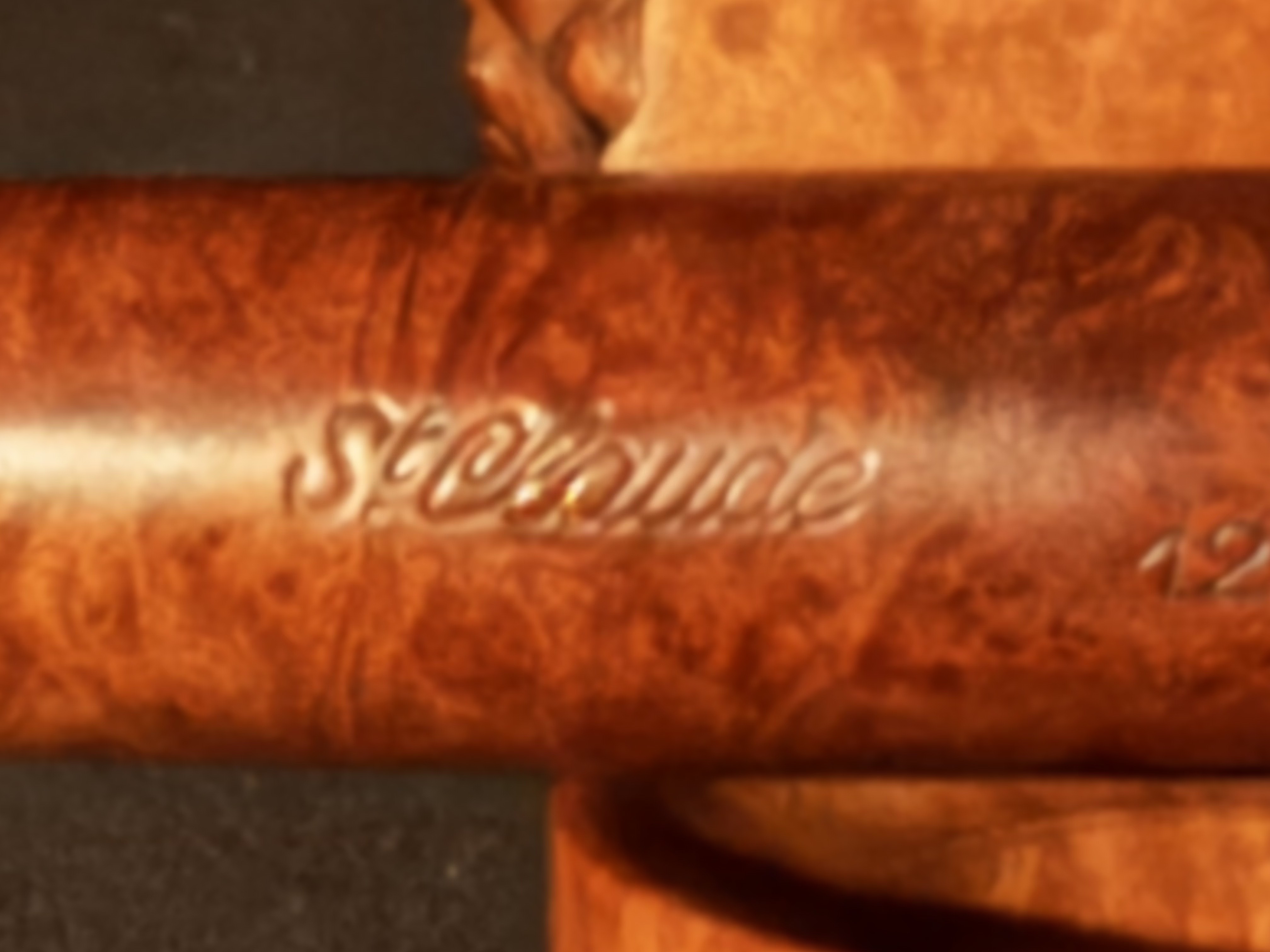 CHAP Large Smooth Straight Billiard Estate Pipe - French, Vulcanite Fishtail Stem, No Filter 3