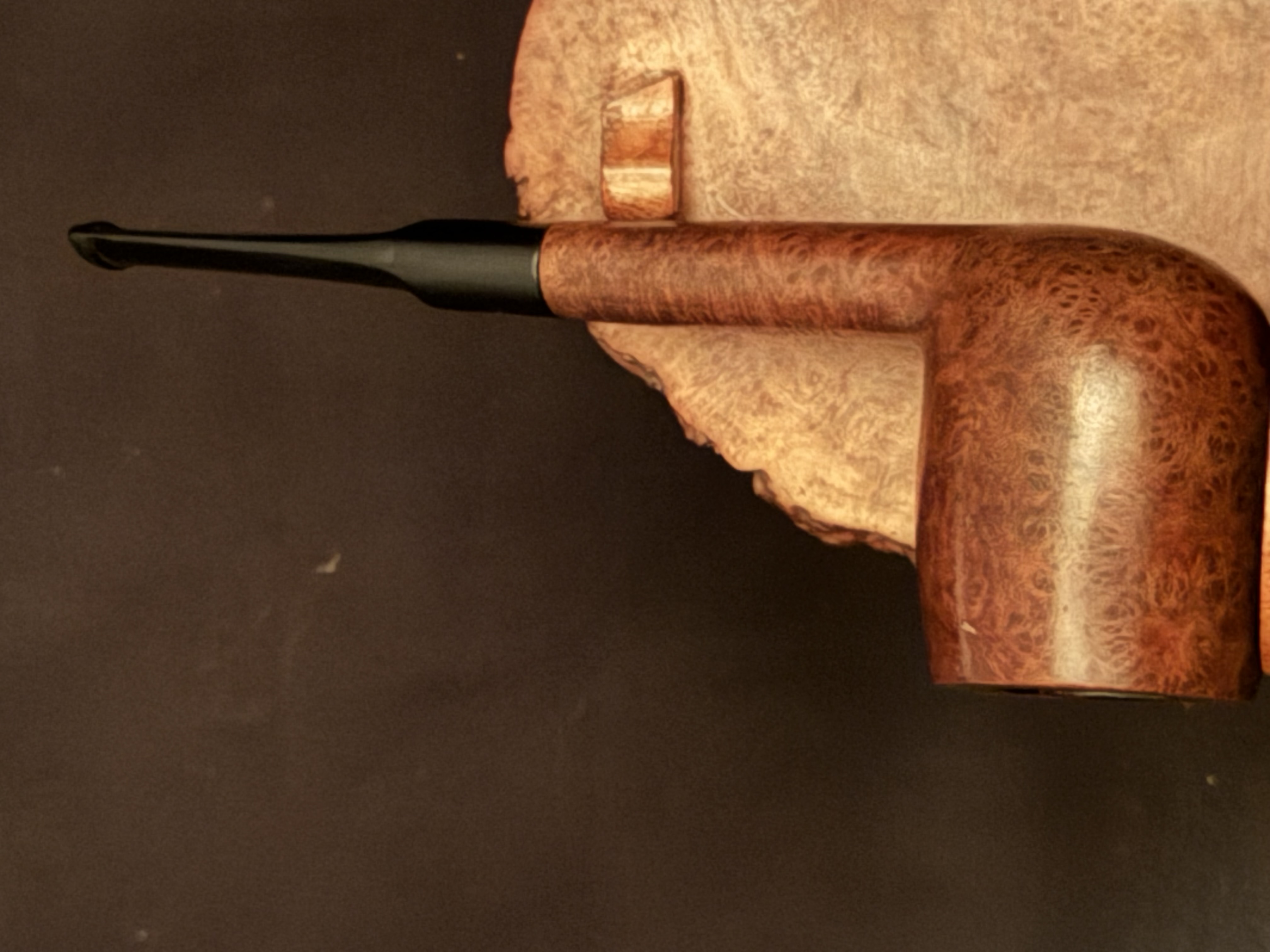 Vuillard Dr Max 620S Saint Claude Smooth Billiard Vulcanite Saddle Stem Estate Pipe
