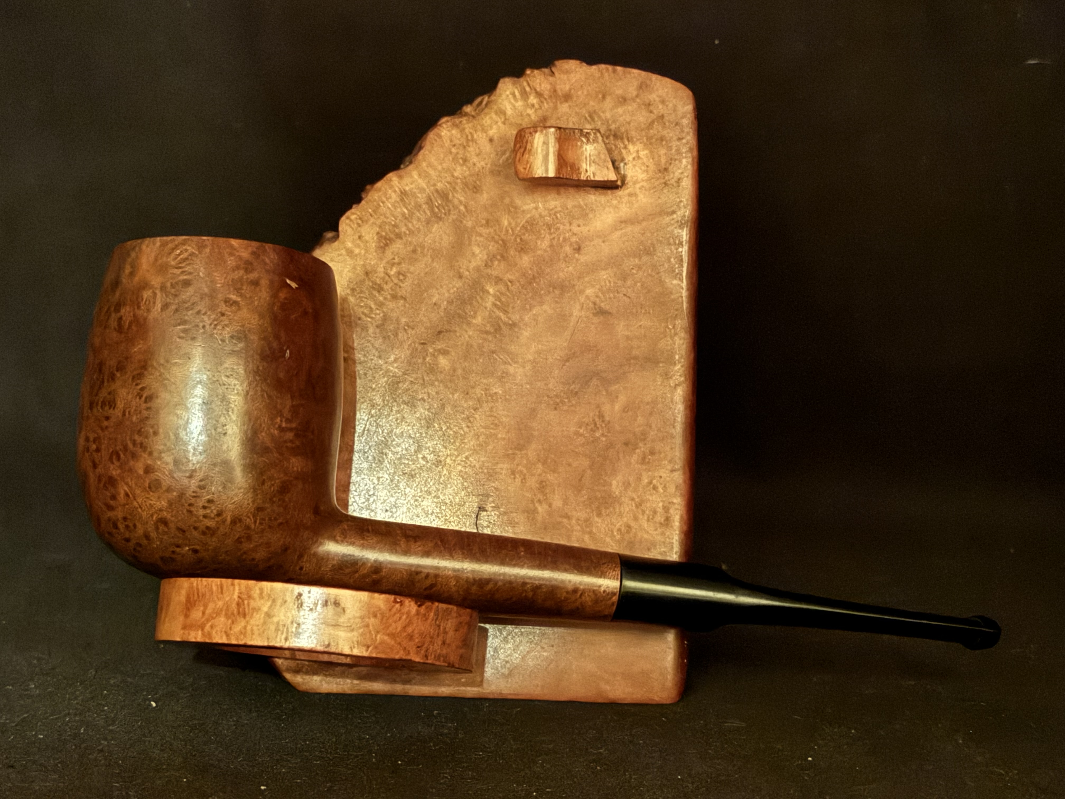 Vuillard Dr Max 620S Saint Claude Smooth Billiard Vulcanite Saddle Stem Estate Pipe 3