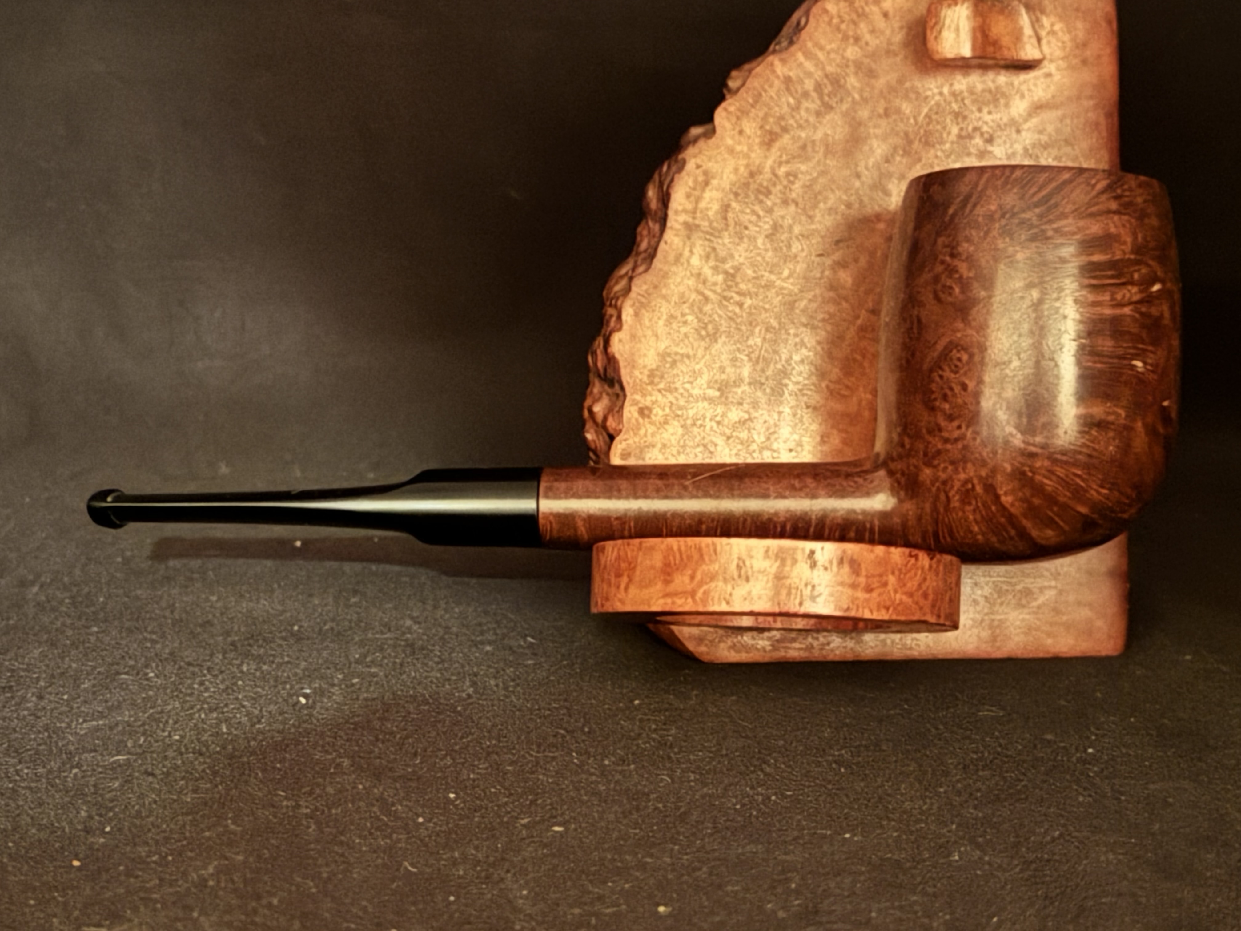 Vuillard Dr Max 620S Saint Claude Smooth Billiard Vulcanite Saddle Stem Estate Pipe 4