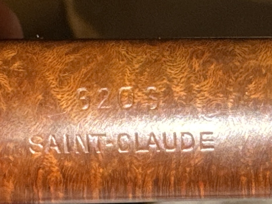 Vuillard Dr Max 620S Saint Claude Smooth Billiard Vulcanite Saddle Stem Estate Pipe 11
