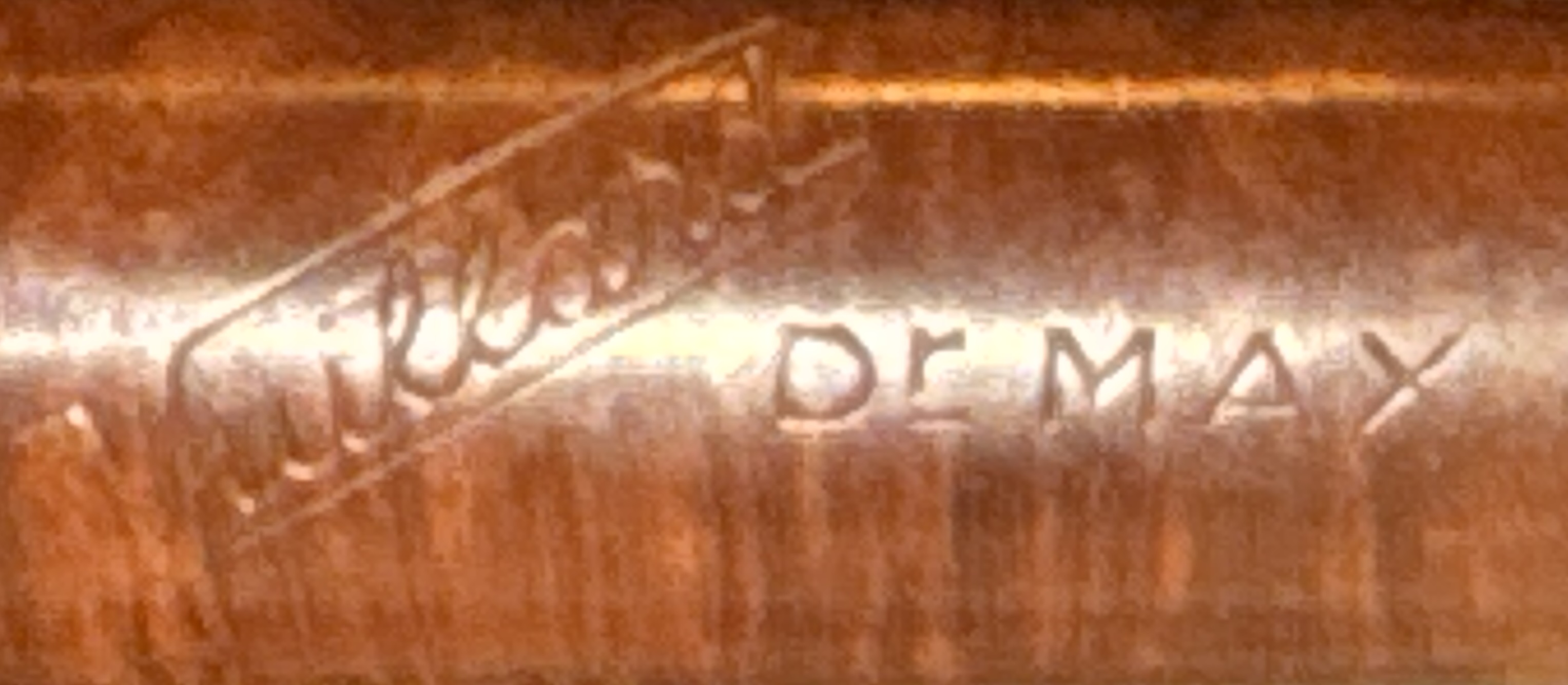 Vuillard Dr Max 620S Saint Claude Smooth Billiard Vulcanite Saddle Stem Estate Pipe 12