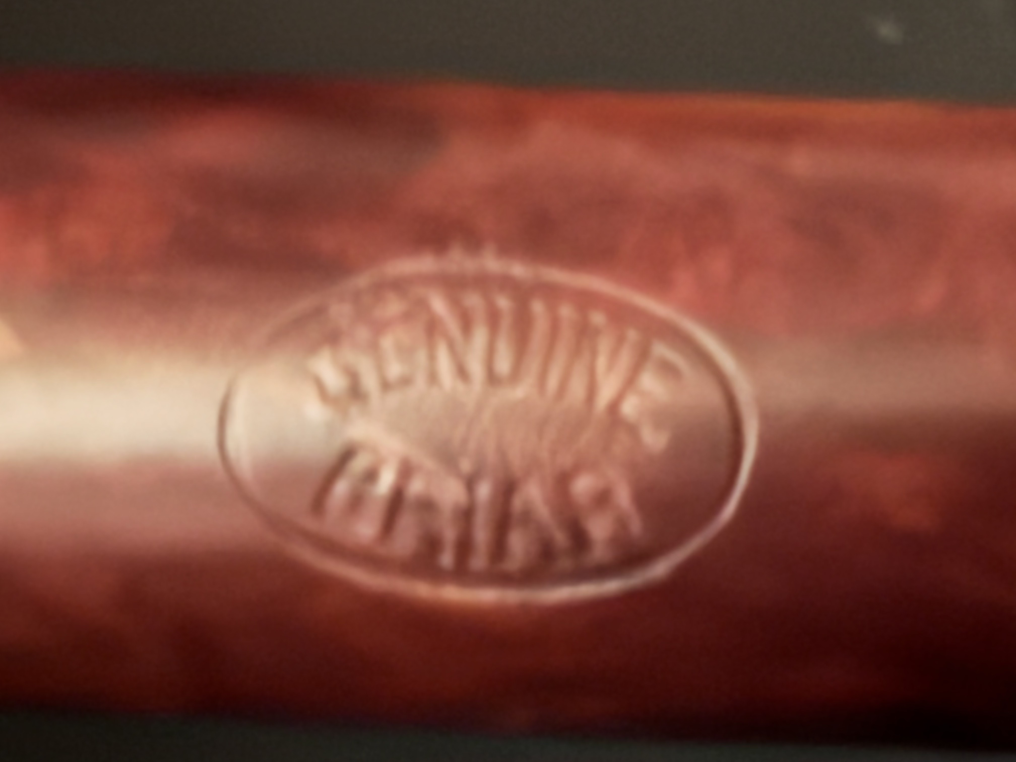 Genuine Briar Smooth Straight Dublin with Meerschaum Bowl Insert and Vulcanite Saddle Stem Estate Pipe 10