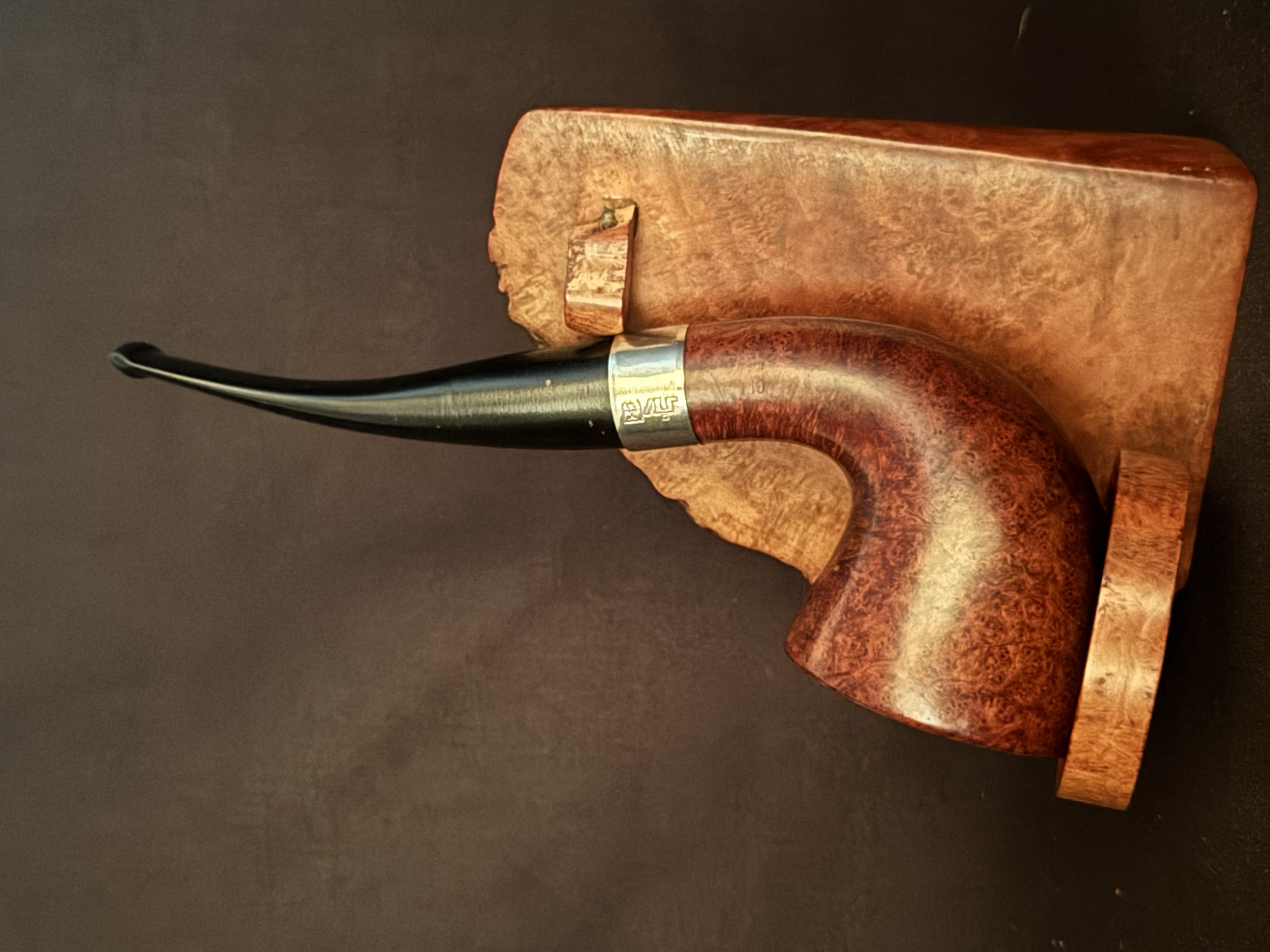 Georg Jensen Bent Dublin 9mm Filter Estate Pipe