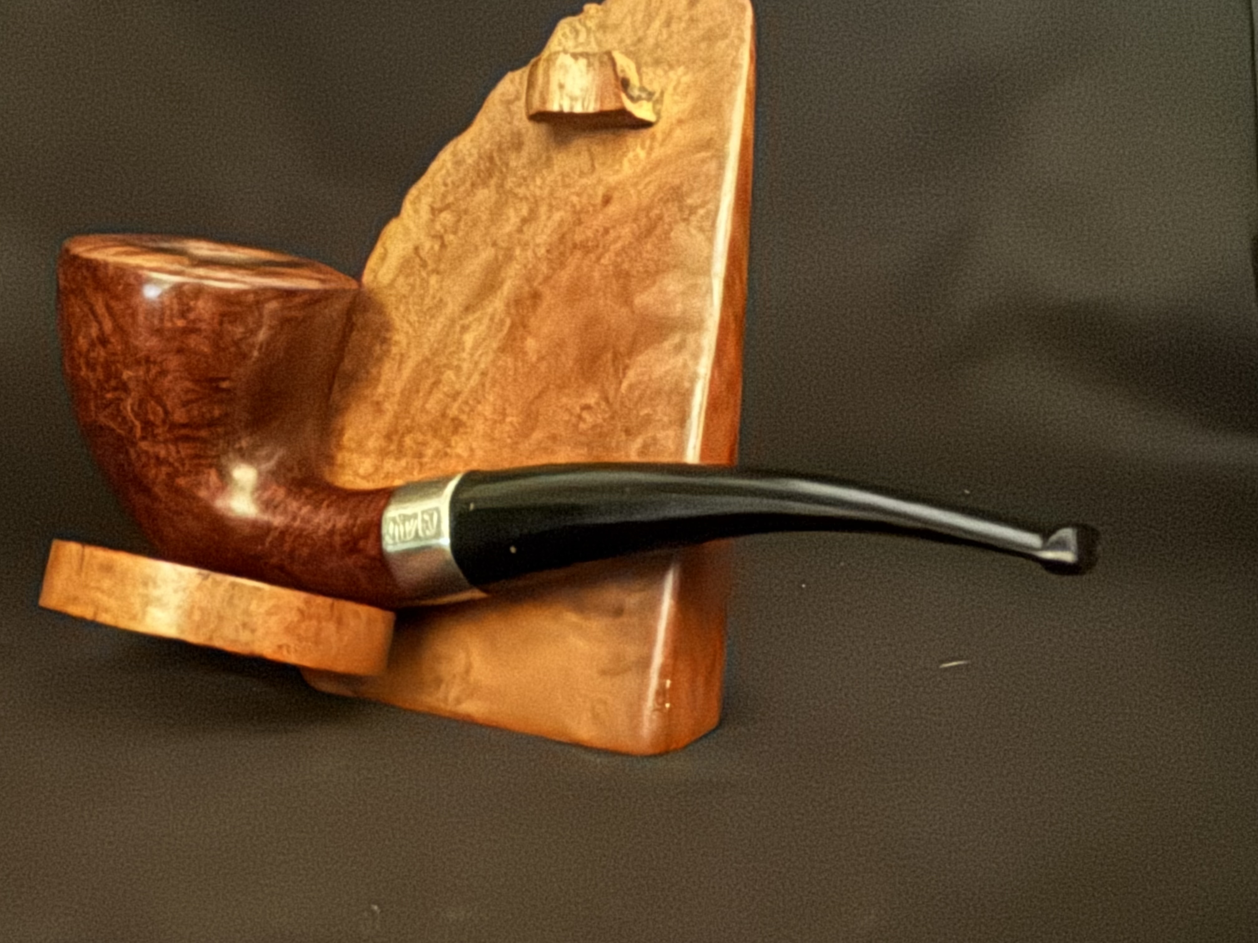 Georg Jensen Bent Dublin 9mm Filter Estate Pipe 8