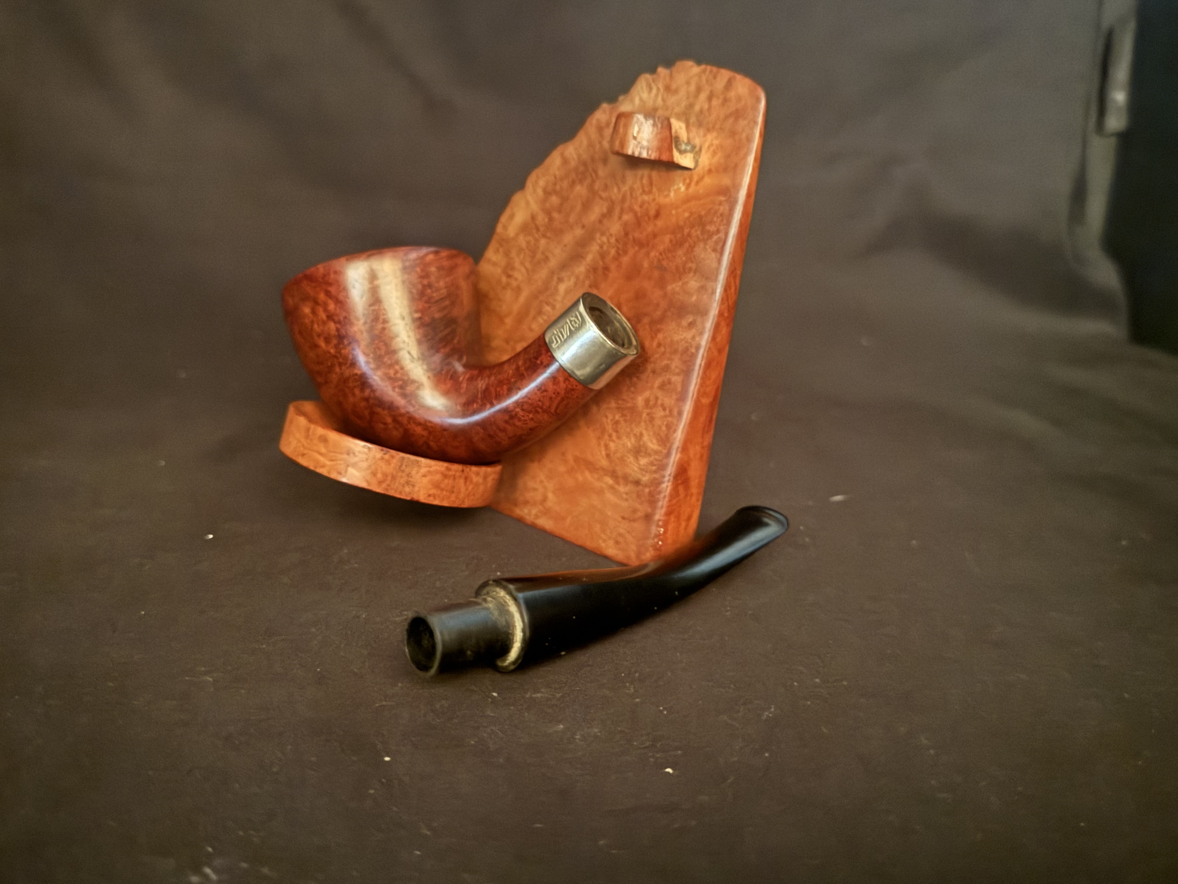 Georg Jensen Bent Dublin 9mm Filter Estate Pipe 9