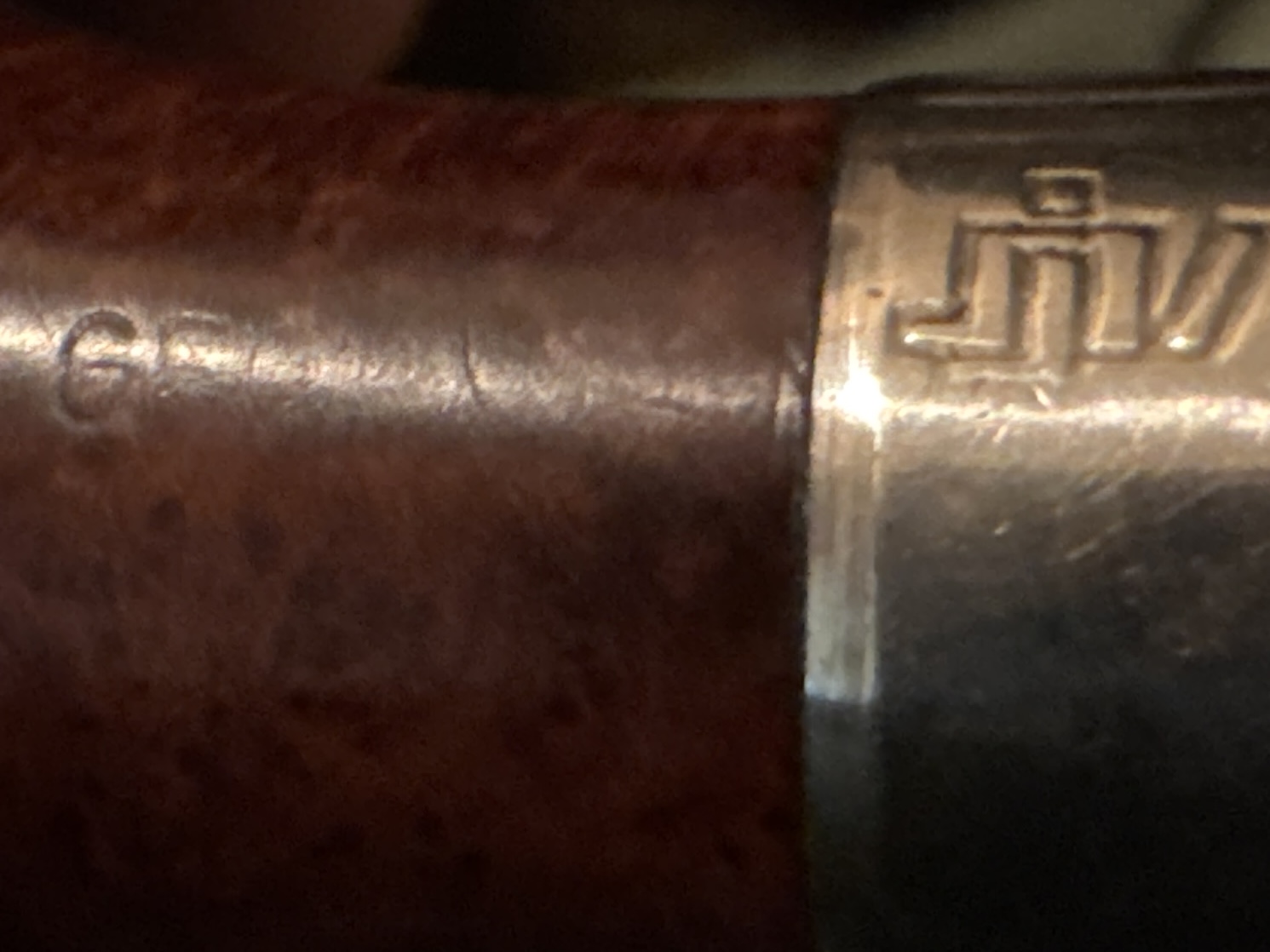Georg Jensen Bent Dublin 9mm Filter Estate Pipe 10