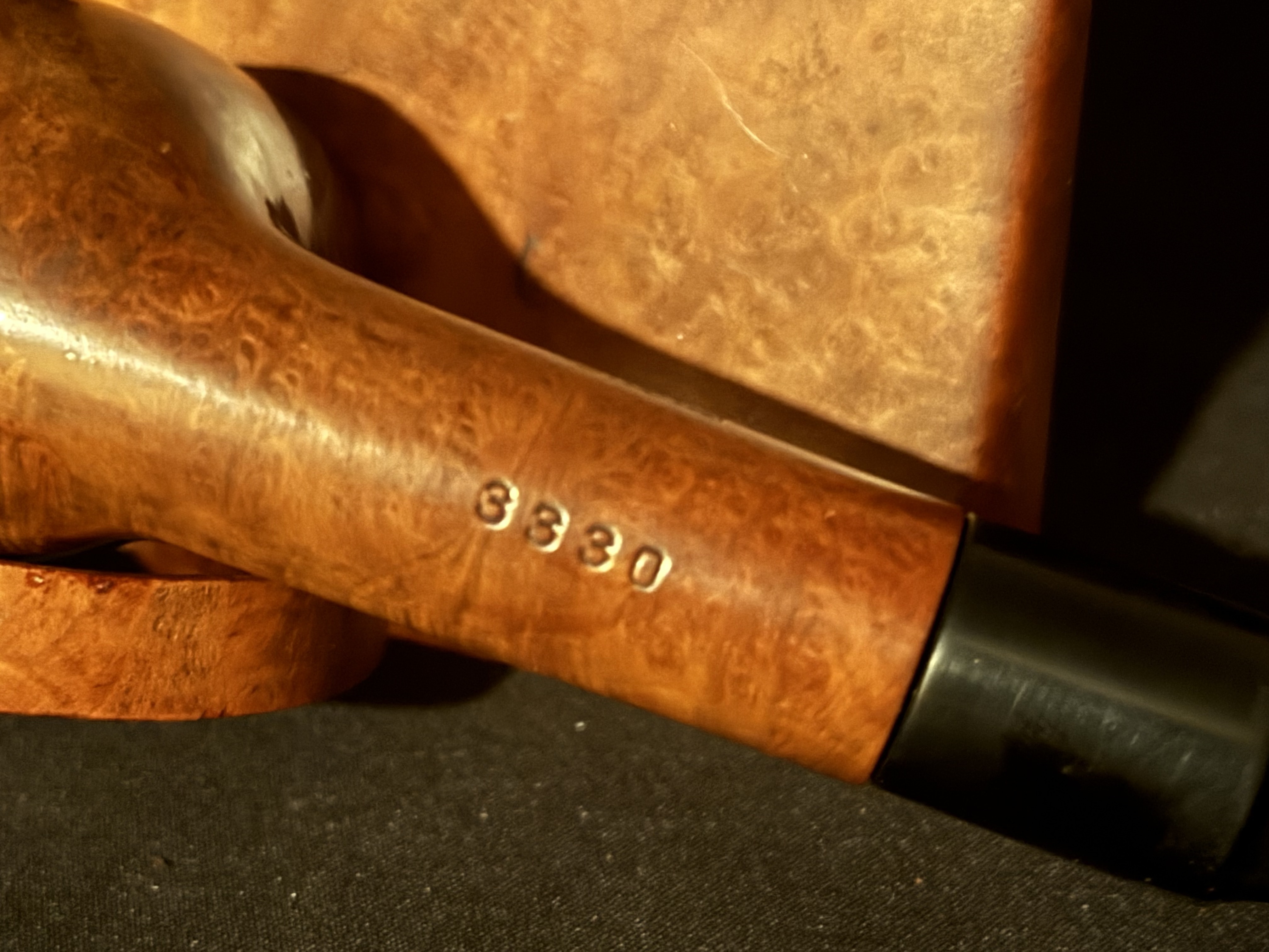 German Estare Vauen Dr. Perl (3330), smooth straight billiard 5