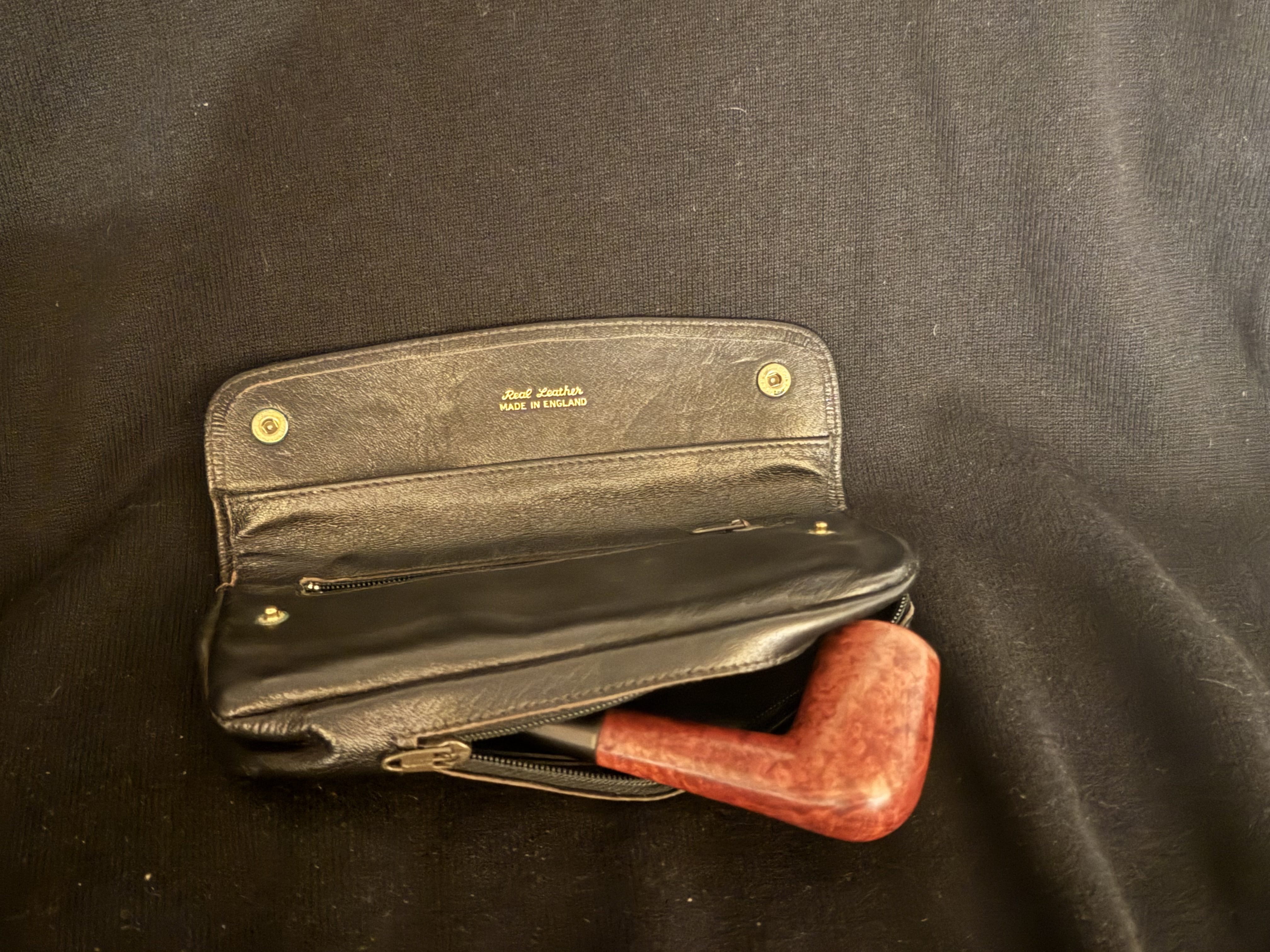 Leather Pipe Bag for One Pipe 4