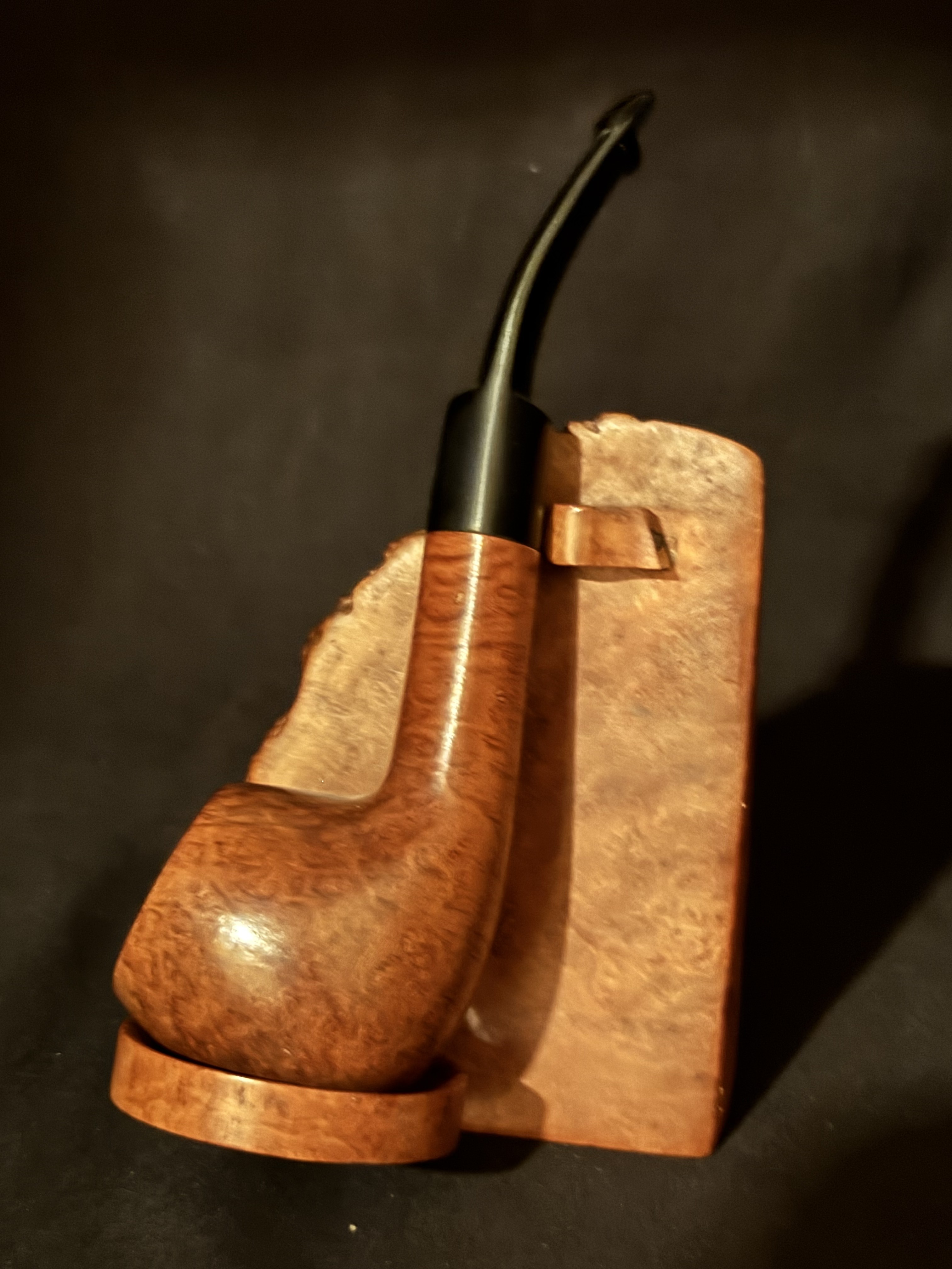 German Vauen Luxus 6601 Smooth Bent Dublin 9mm Filter Estate Pipe