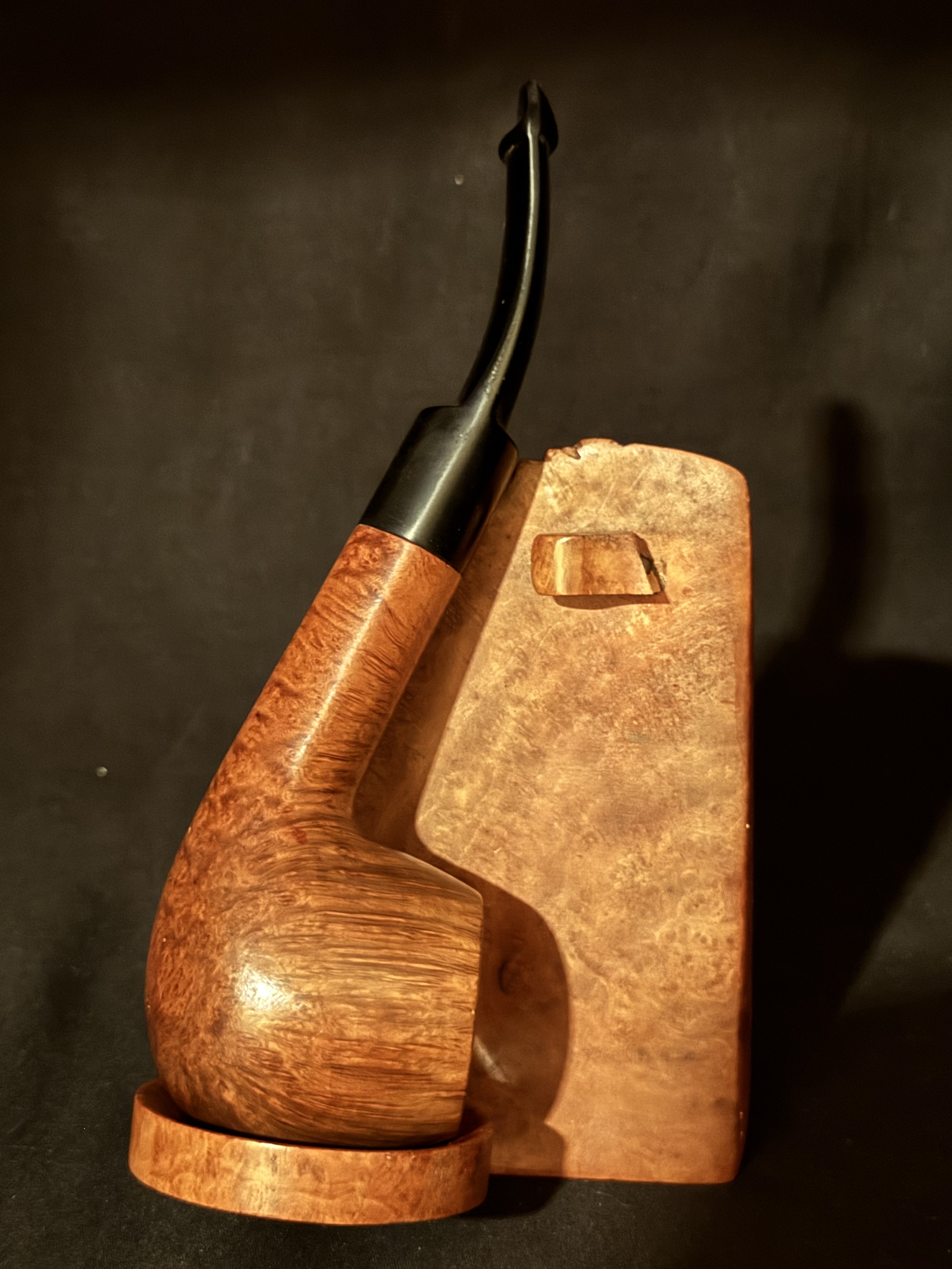 German Vauen Luxus 6601 Smooth Bent Dublin 9mm Filter Estate Pipe 2