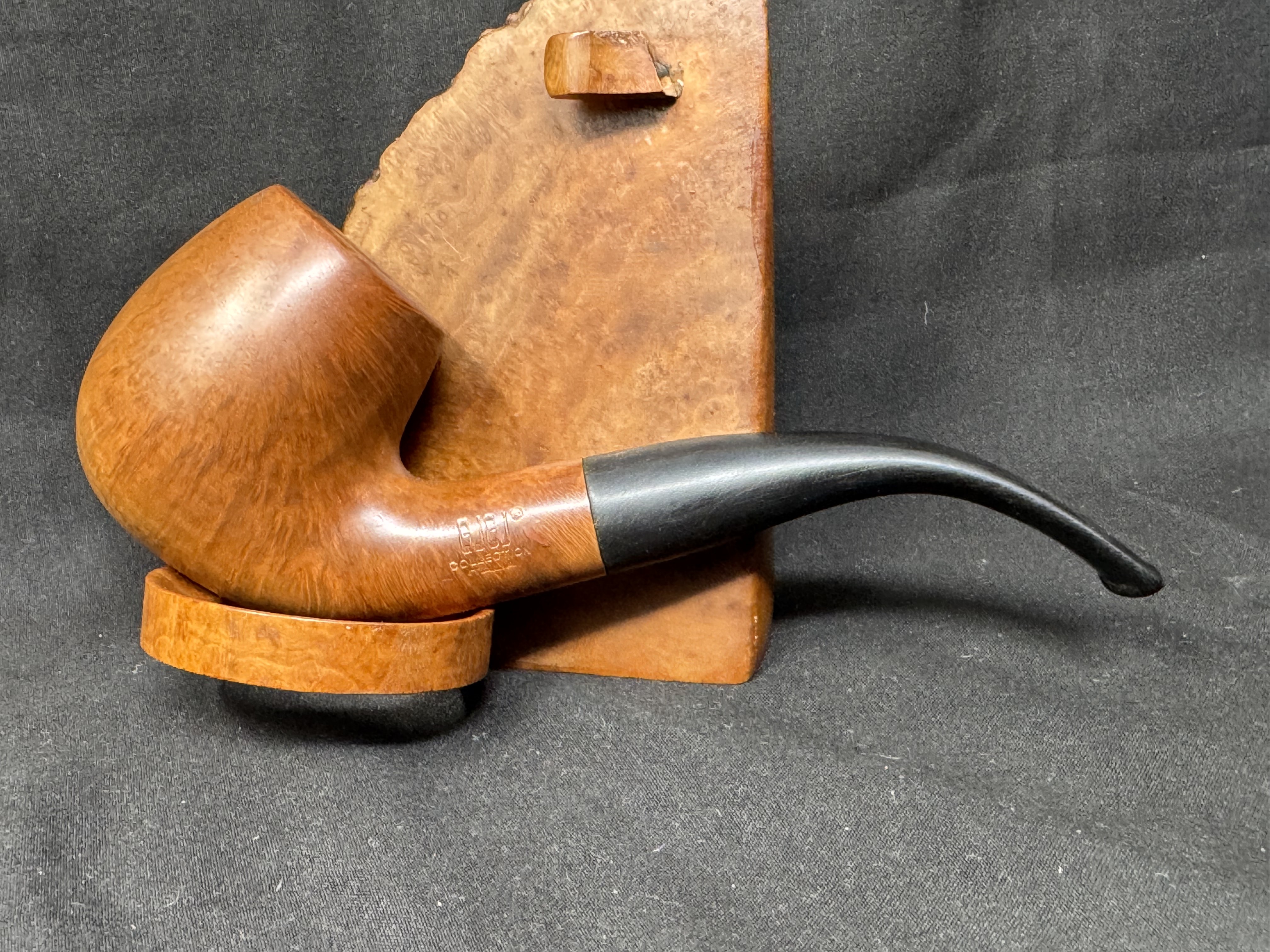 GiGi Collection Italia Shape 912 Freehand Bent Billiard Estate Briar Pipe, 1934-2026 4