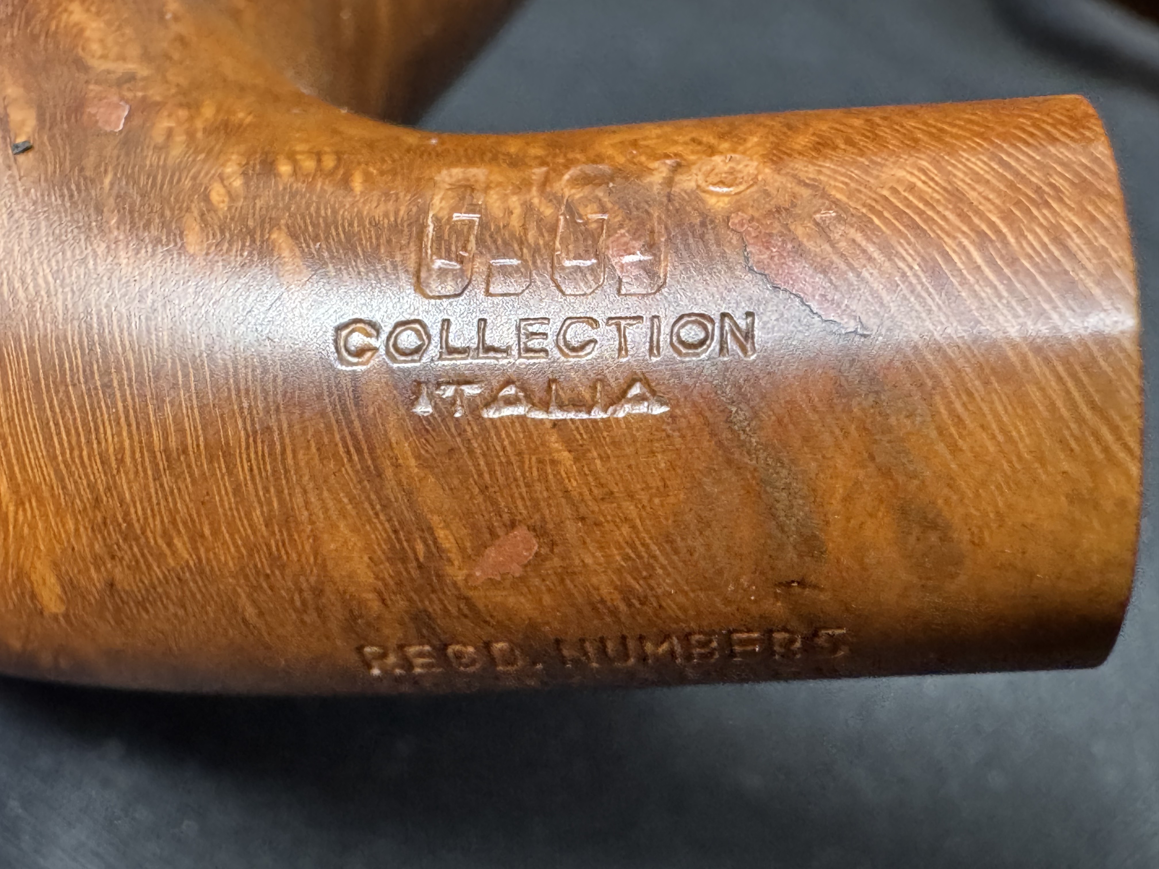 GiGi Collection Italia Shape 912 Freehand Bent Billiard Estate Briar Pipe, 1934-2026 11