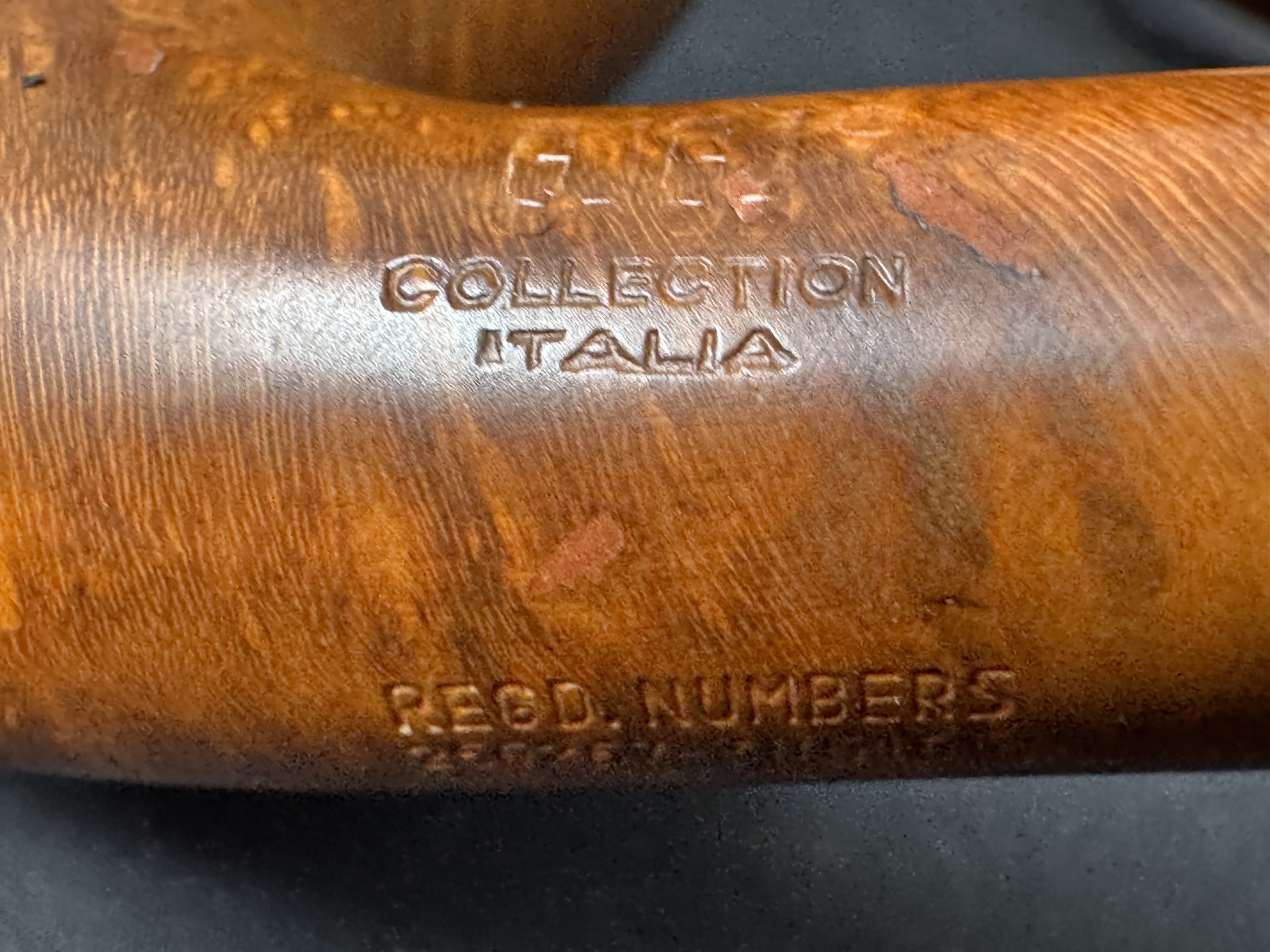 GiGi Collection Italia Shape 912 Freehand Bent Billiard Estate Briar Pipe, 1934-2026 12