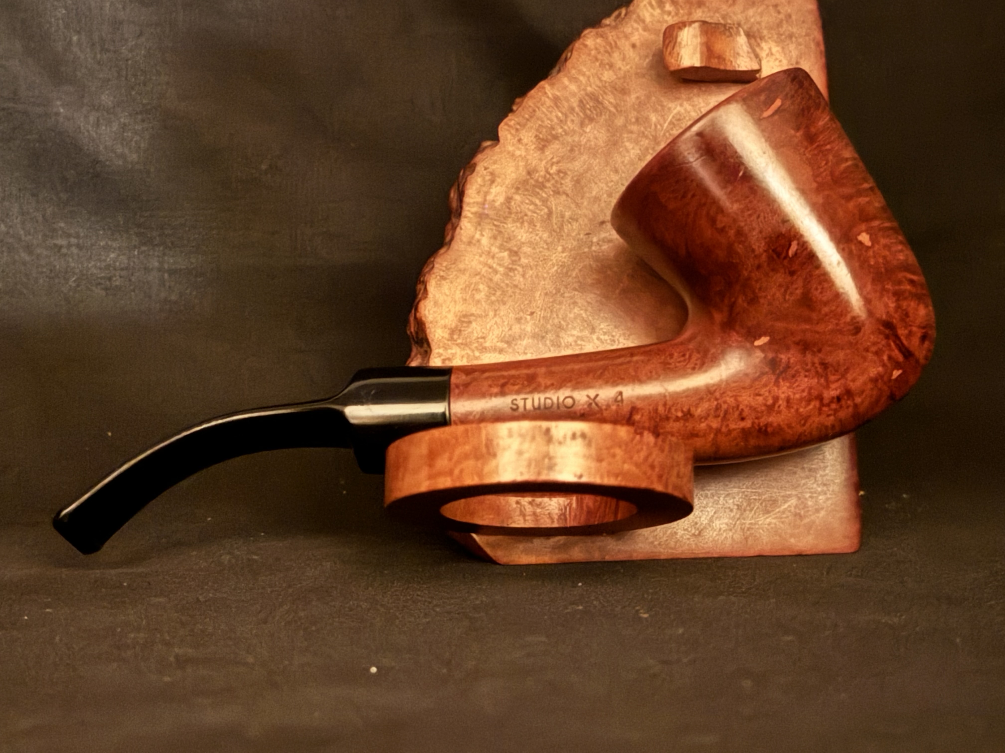 Gigi Collection Italia Filtro Register Number 256267-588165 Studio X 4/473 Smooth Bent Dublin Estate Pipe 4