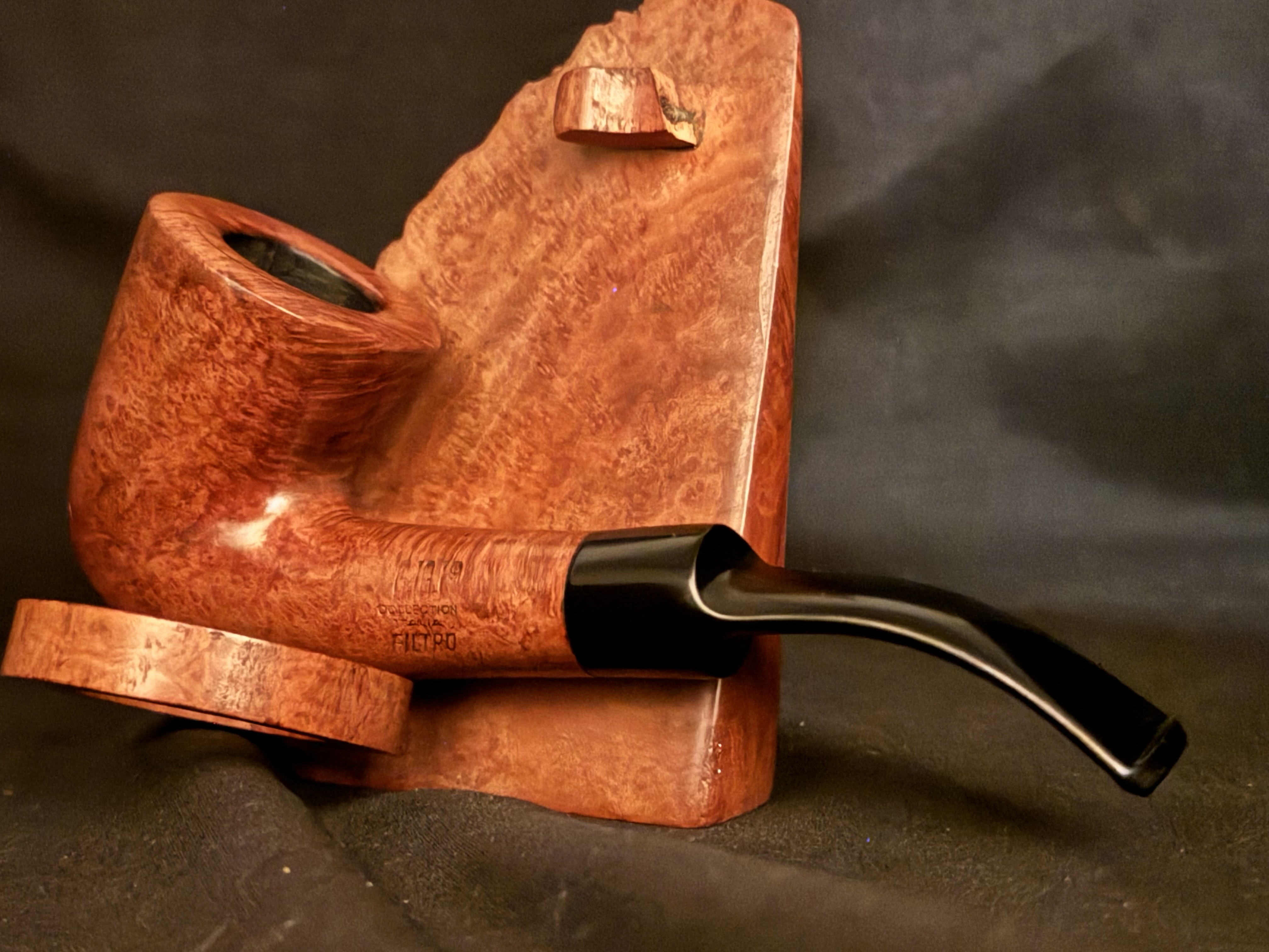 Gigi Collection Italia Filtro Register Number 256267-588165 Studio X 4/473 Smooth Bent Dublin Estate Pipe 8