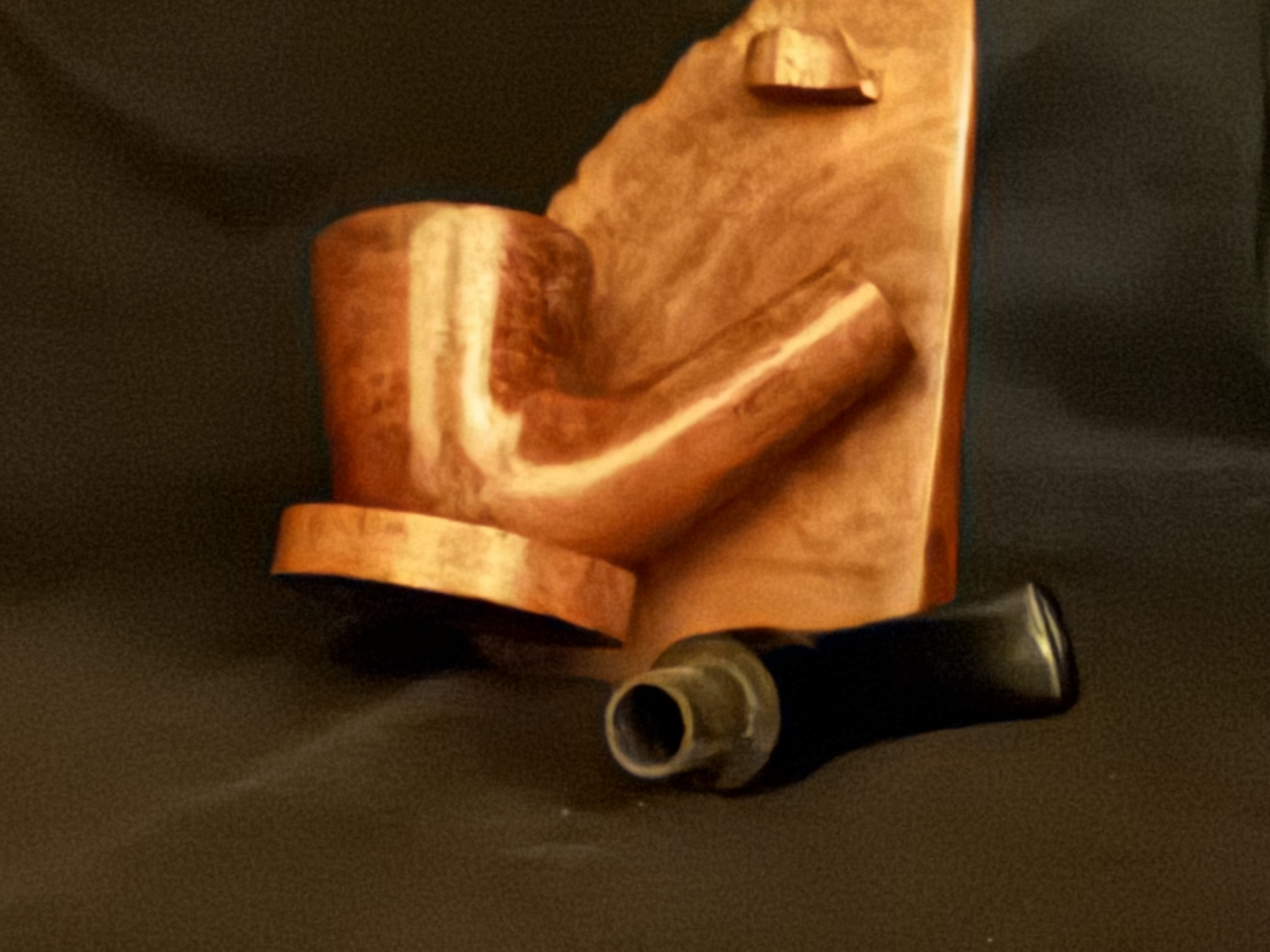 Gigi Collection Italia Filtro Register Number 256267-588165 Studio X 4/473 Smooth Bent Dublin Estate Pipe 9