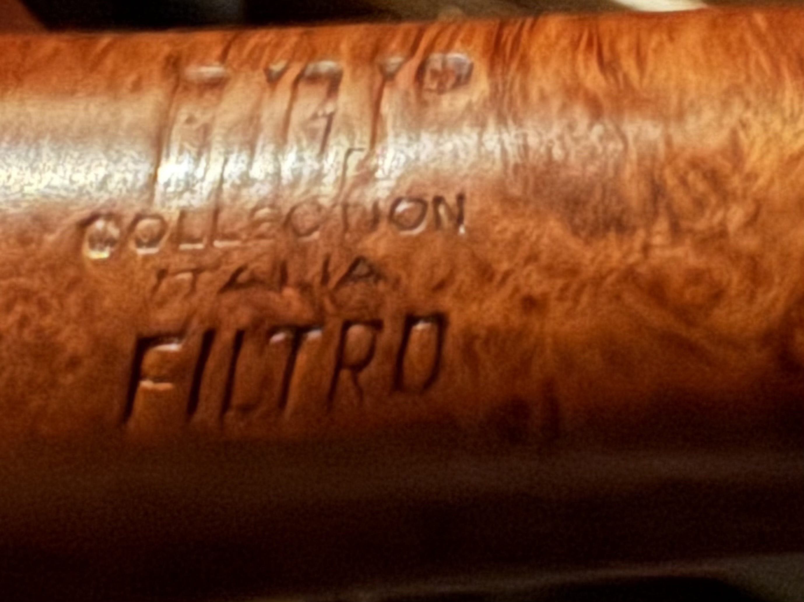 Gigi Collection Italia Filtro Register Number 256267-588165 Studio X 4/473 Smooth Bent Dublin Estate Pipe 10