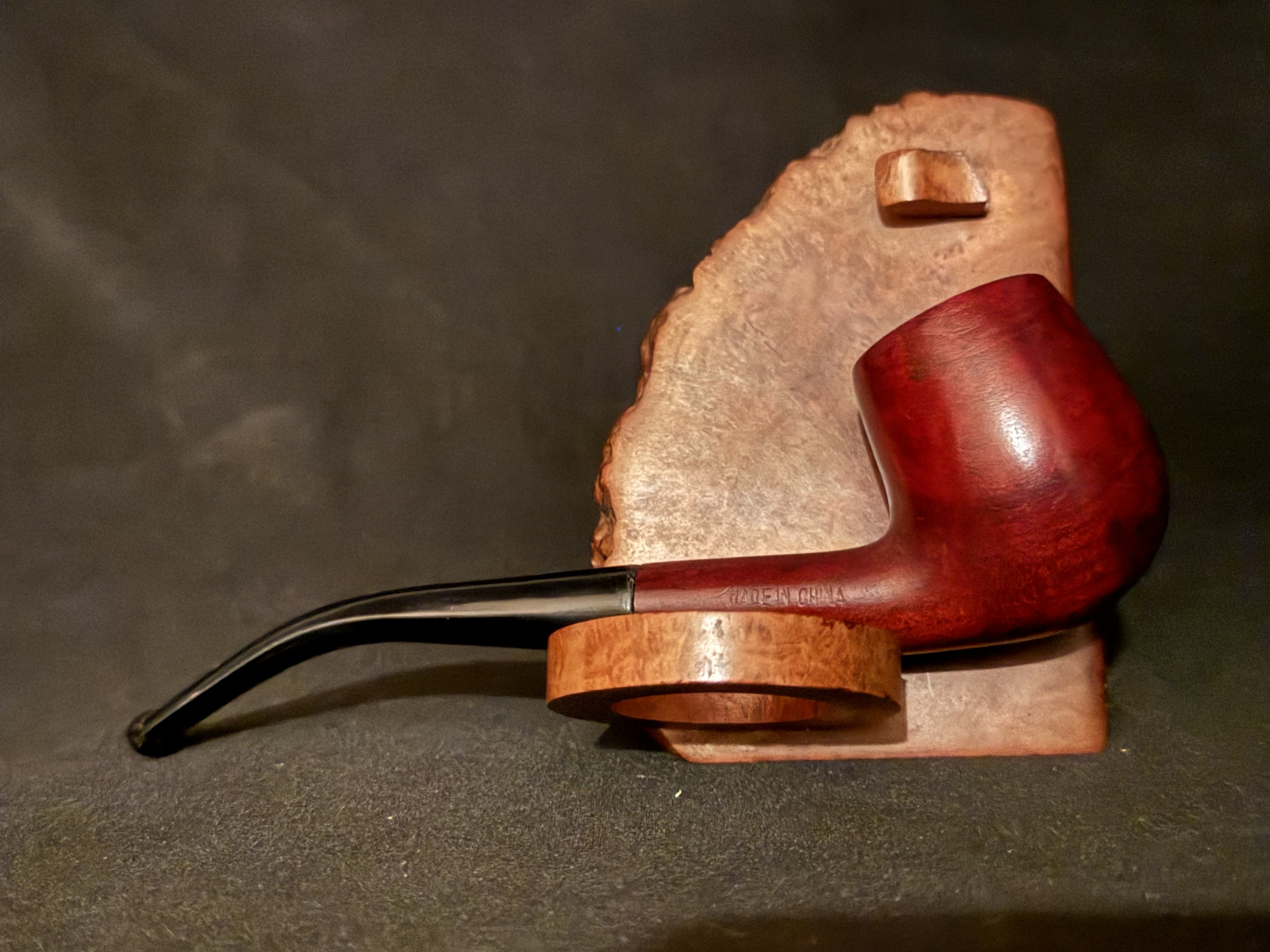 Golden Leaf 1202 Smooth Bent Billiard Pipe - Made in China 4