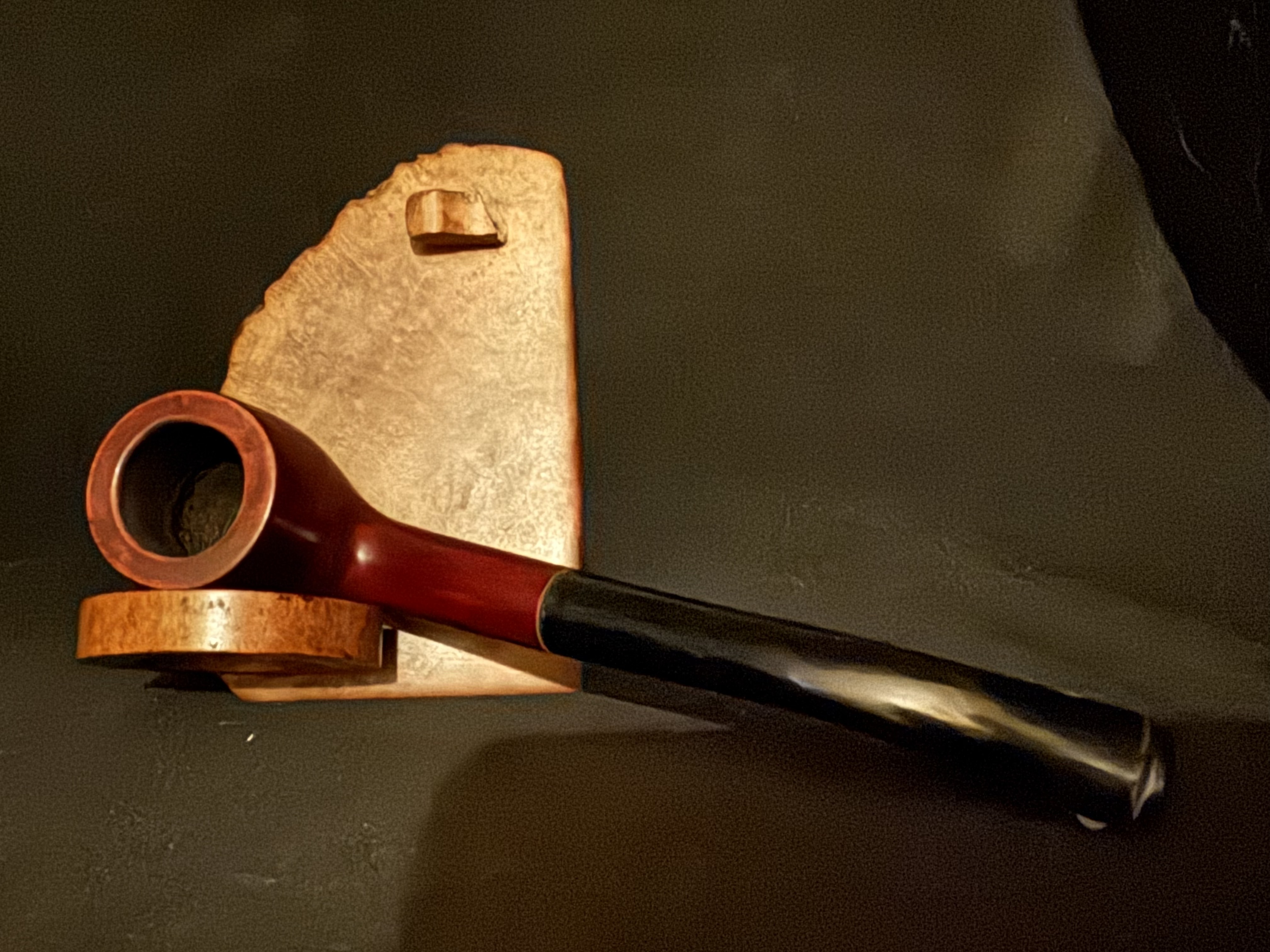 Golden Leaf 1202 Smooth Bent Billiard Pipe - Made in China 8