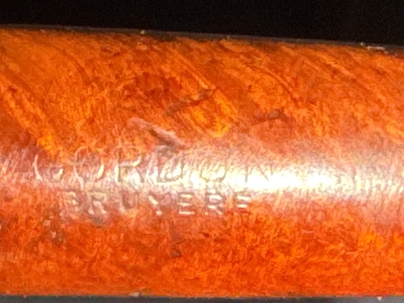 Gordon Bruyere Smooth Straight Billiard Pipe, Vulcanite Tapered Stem, Fishtail Bit, Unsmoked 10