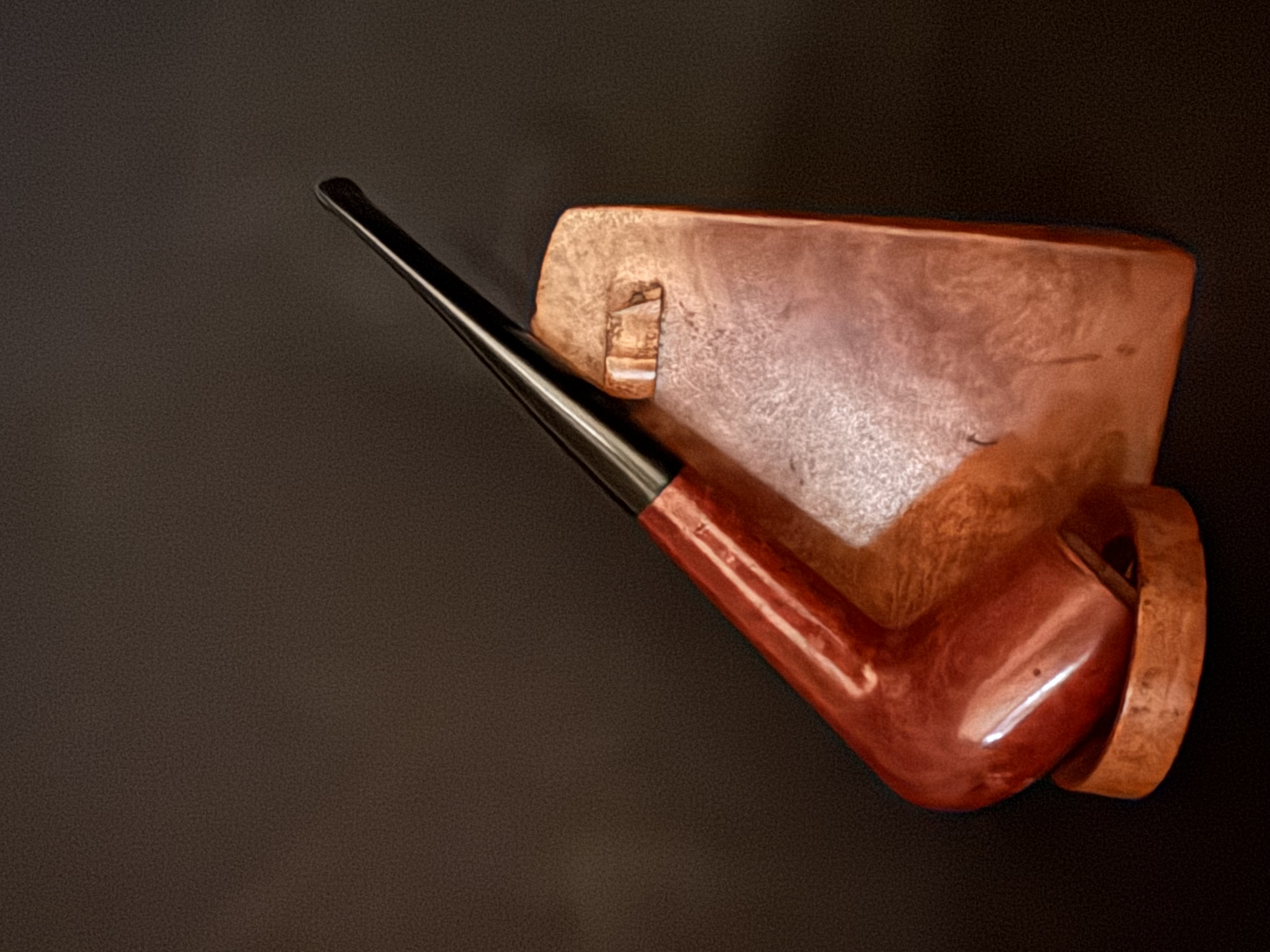 Gordon Top Star Smooth Straight Billiard Estate Pipe, Tall Thin Bowl, Vulcanite Tapered Stem, Fishtail Bit, Fair Condition 2