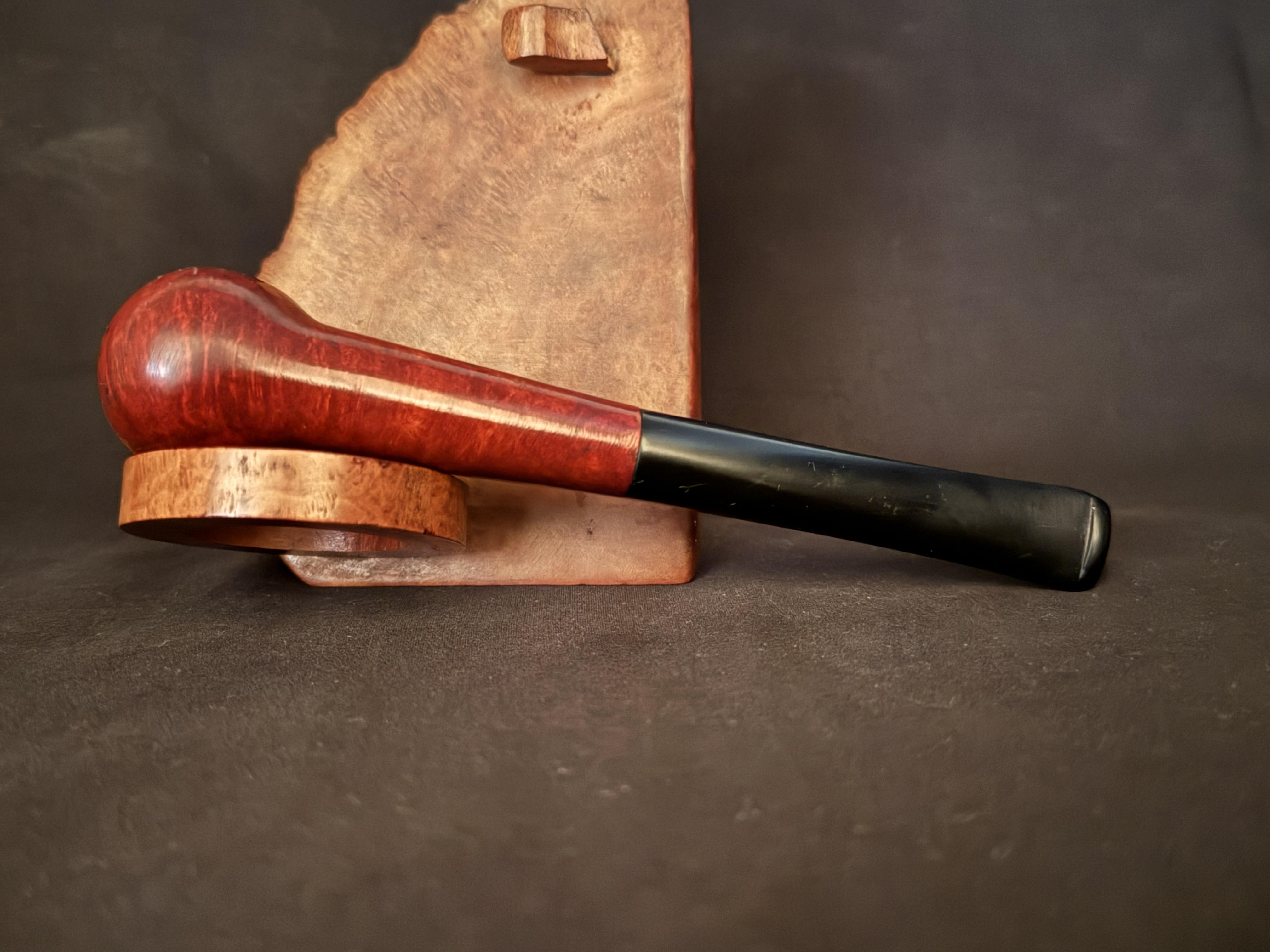 Gordon Top Star Smooth Straight Billiard Estate Pipe, Tall Thin Bowl, Vulcanite Tapered Stem, Fishtail Bit, Fair Condition 5