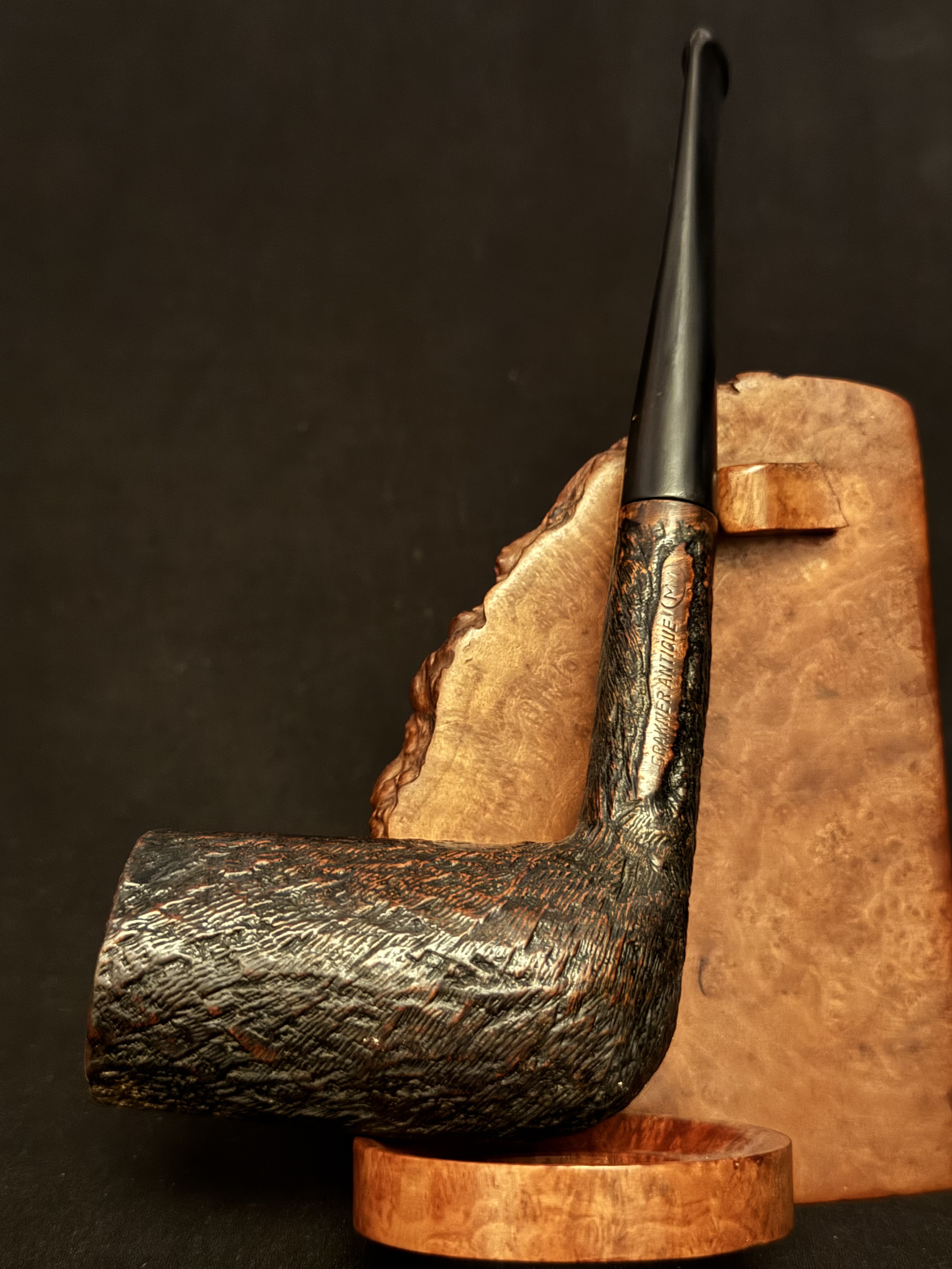 Grakner AX 1187 Sandblast Straight Chimney Estate Pipe