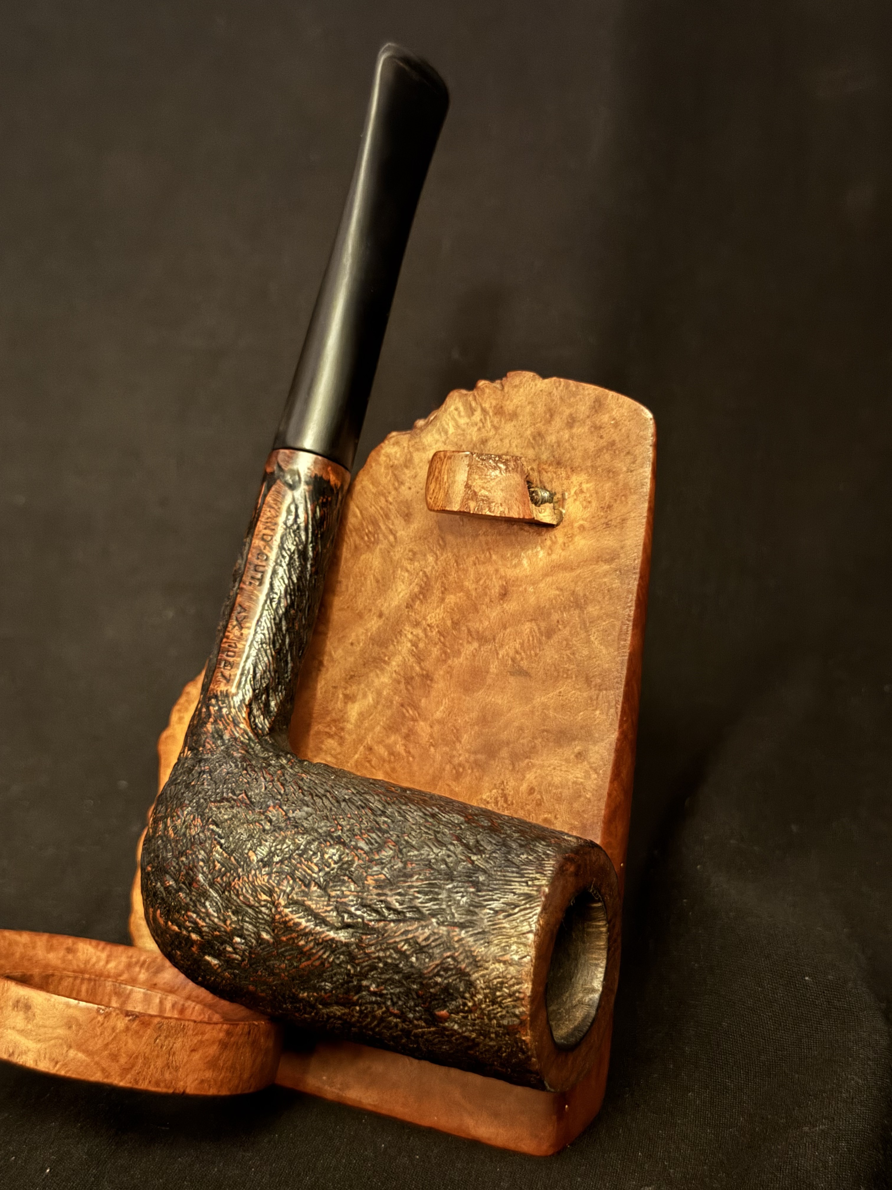 Grakner AX 1187 Sandblast Straight Chimney Estate Pipe 2