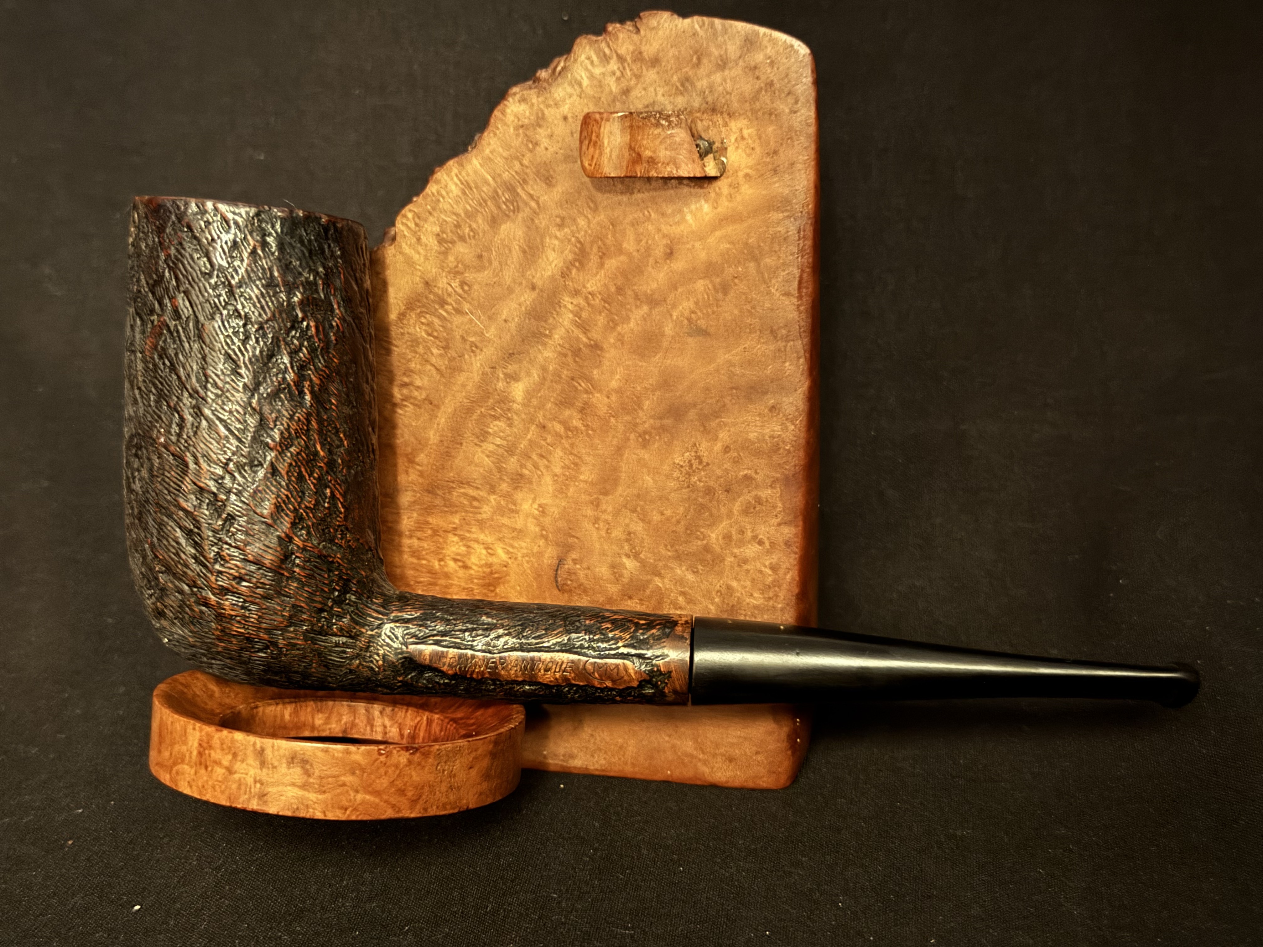 Grakner AX 1187 Sandblast Straight Chimney Estate Pipe 3