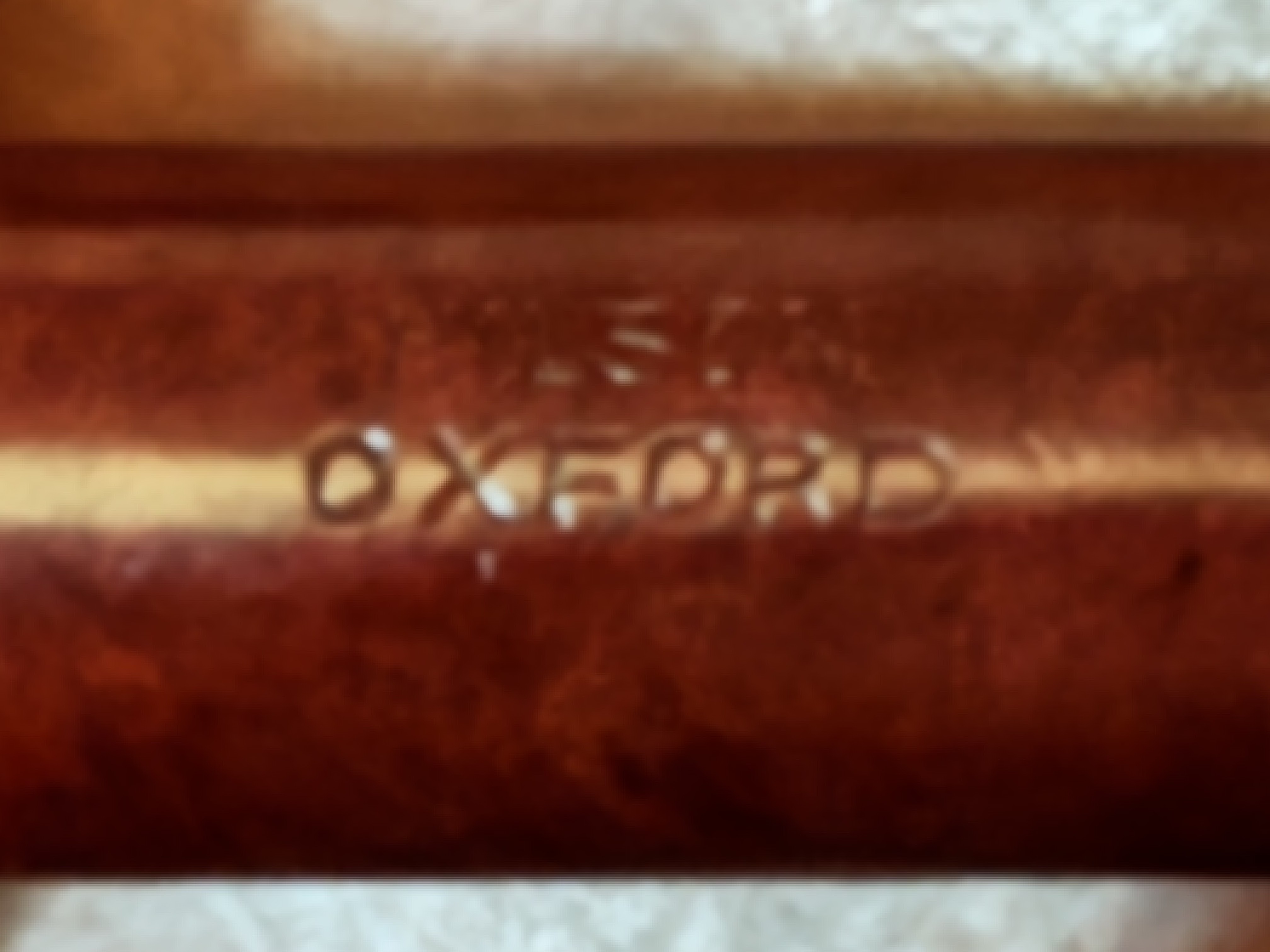 Hilson Oxford (210) Reddish Smooth Straight Billiard Estate Pipe with 9mm Filter 12