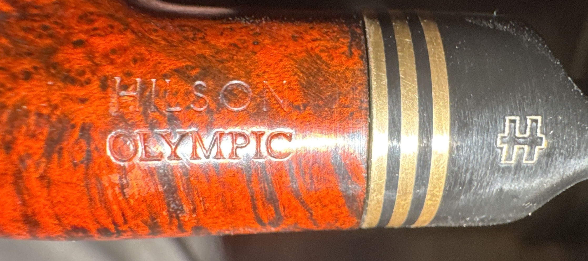 Hilson Olympic A 361 Made In Holland Estate Pipe 10