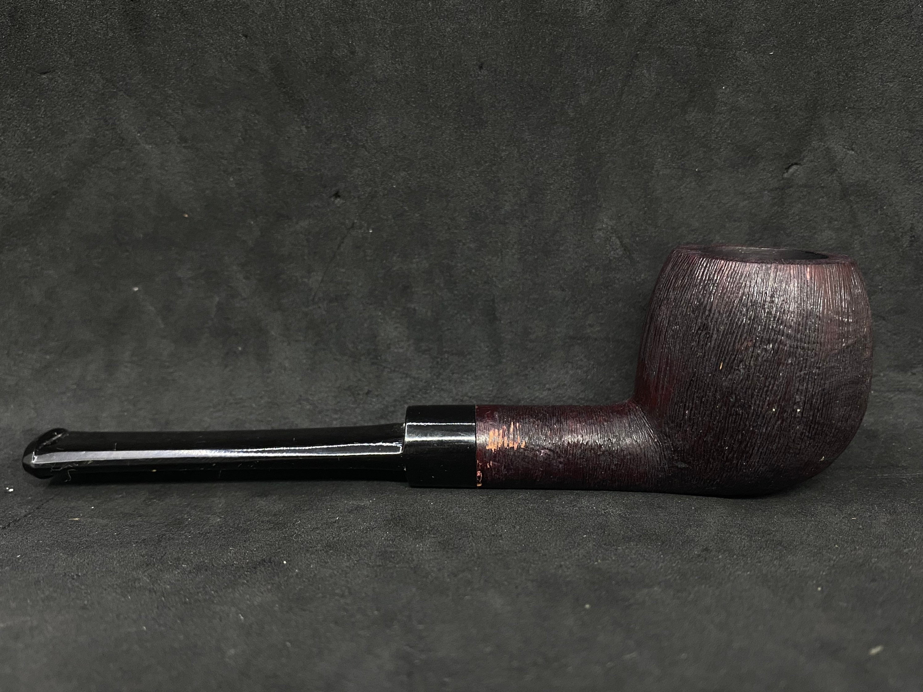 Italian Briar Zenith (83) Pipe: 1955 Unsmoked Brush Finish Billiard 2