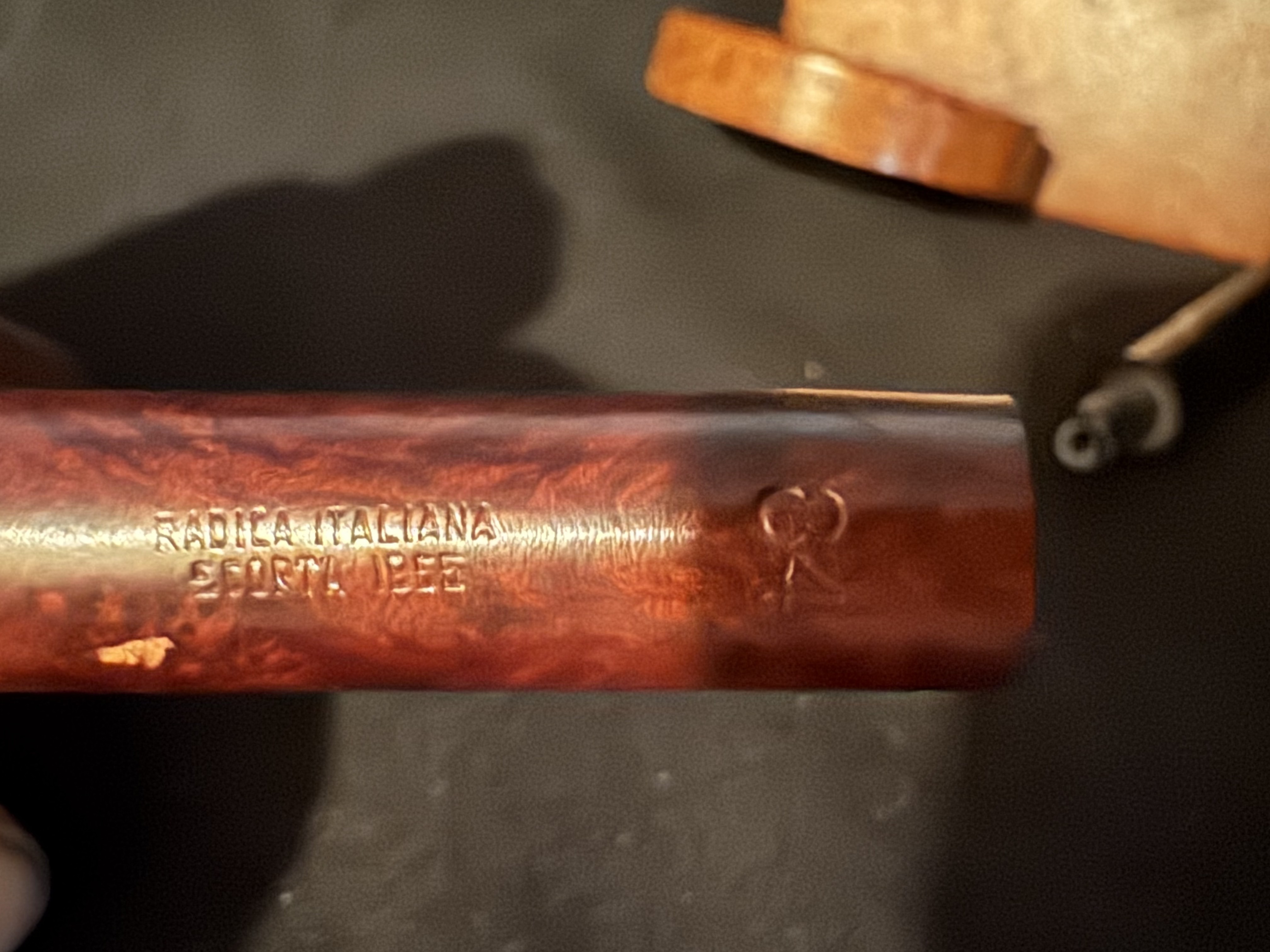 Italian Estate Zenith (84) Italian Briar Stock 1955 Smooth Straight Billiard Pipe 13