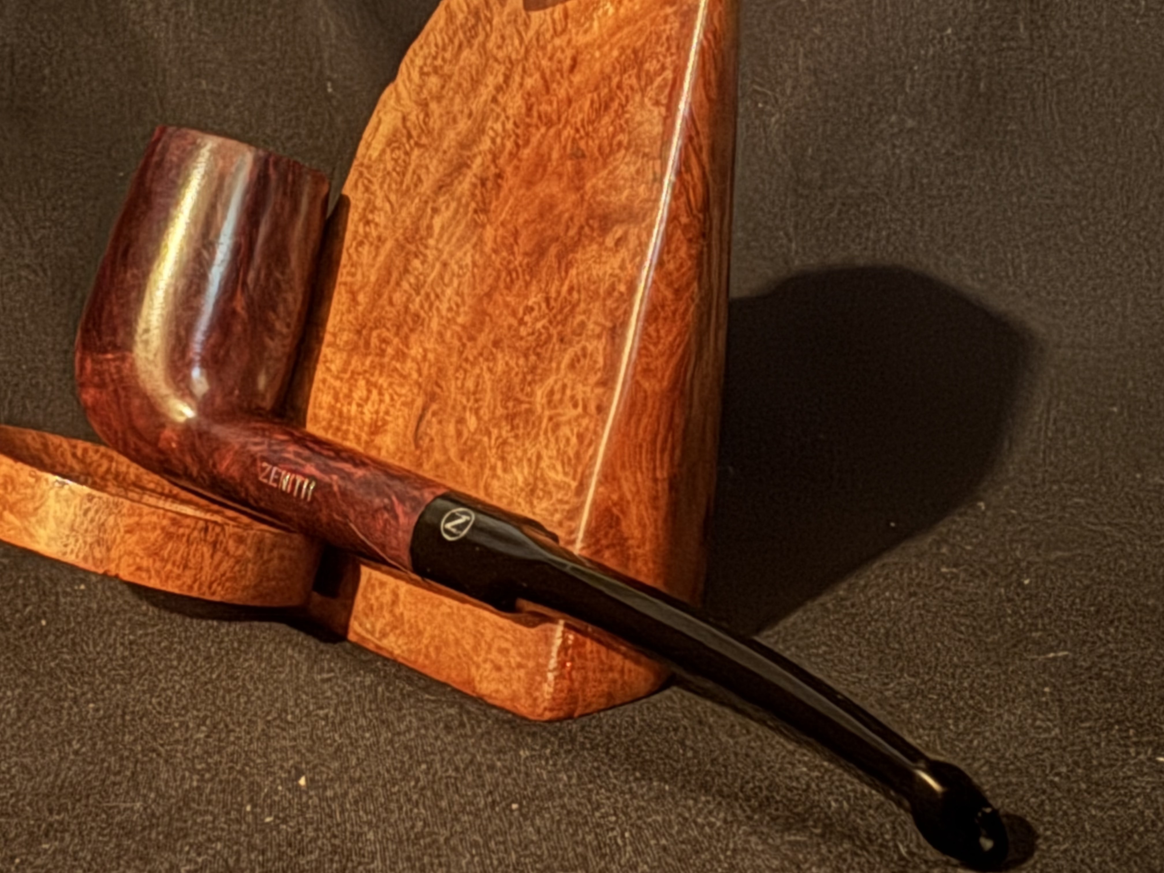 Italian Estate Zenith (84) Italian Briar Stock 1955 Smooth Straight Billiard Pipe 7